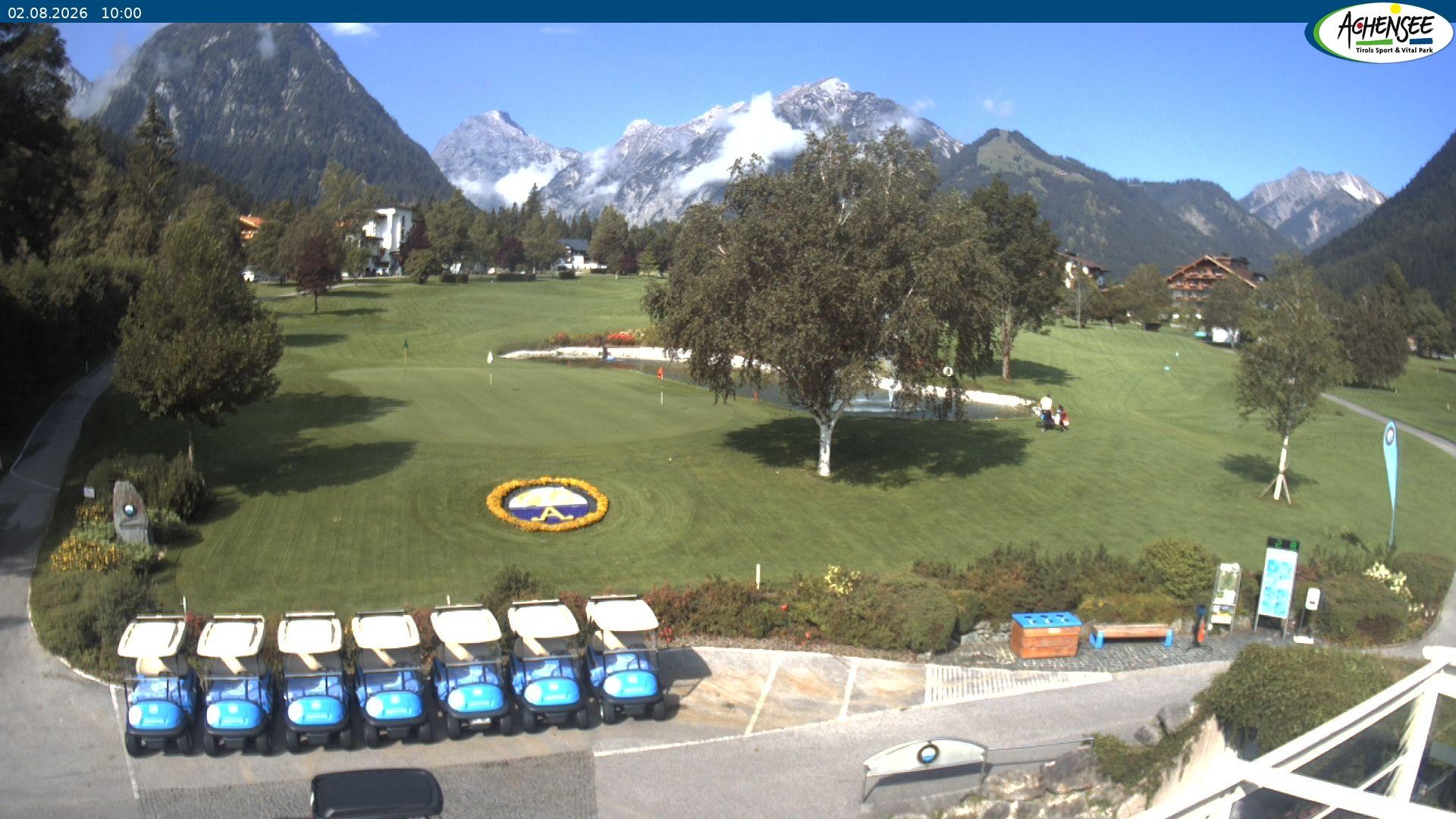Archiv Foto Webcam Pertisau am Achensee - Golfclub