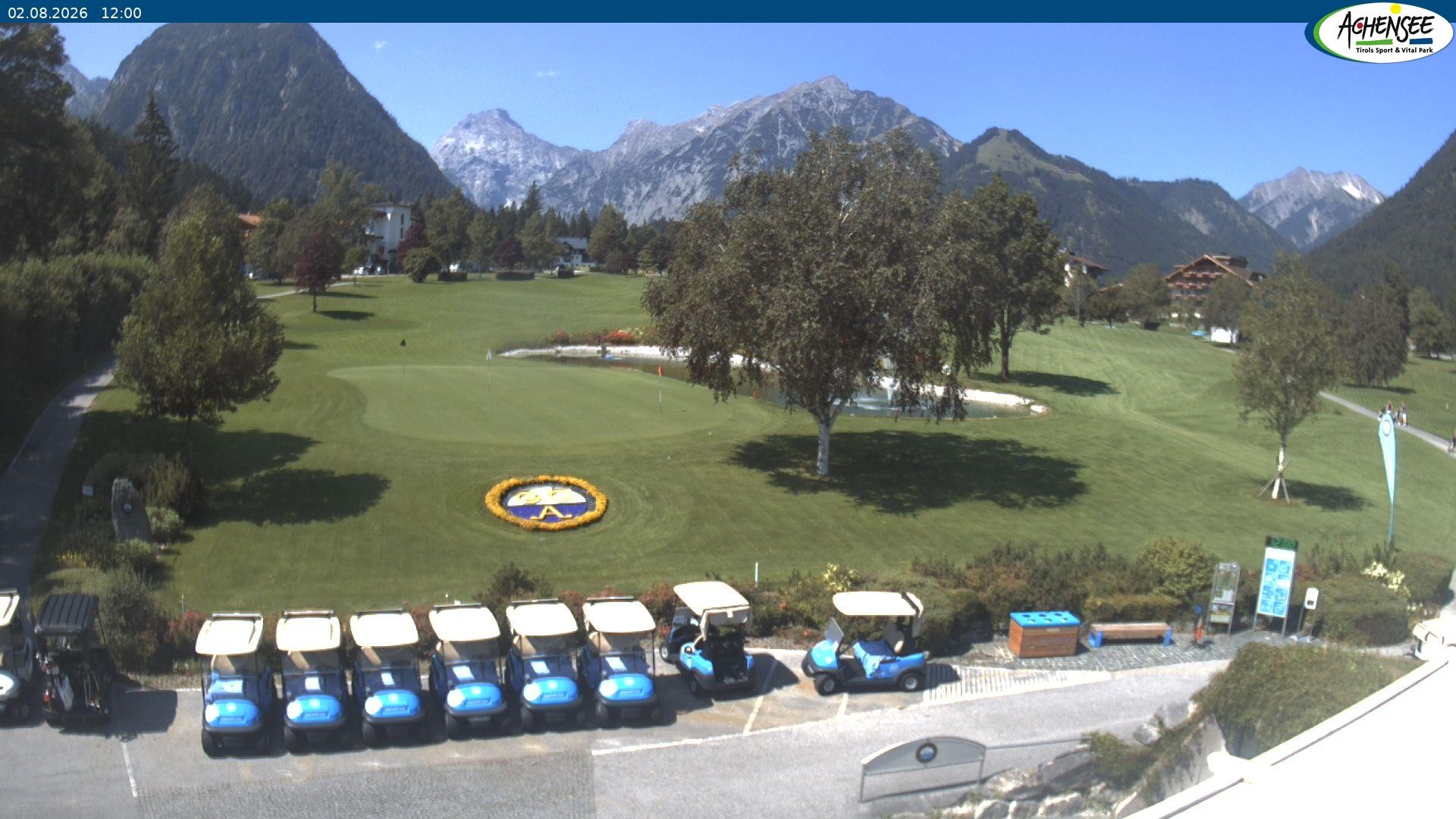 Archiv Foto Webcam Pertisau am Achensee - Golfclub