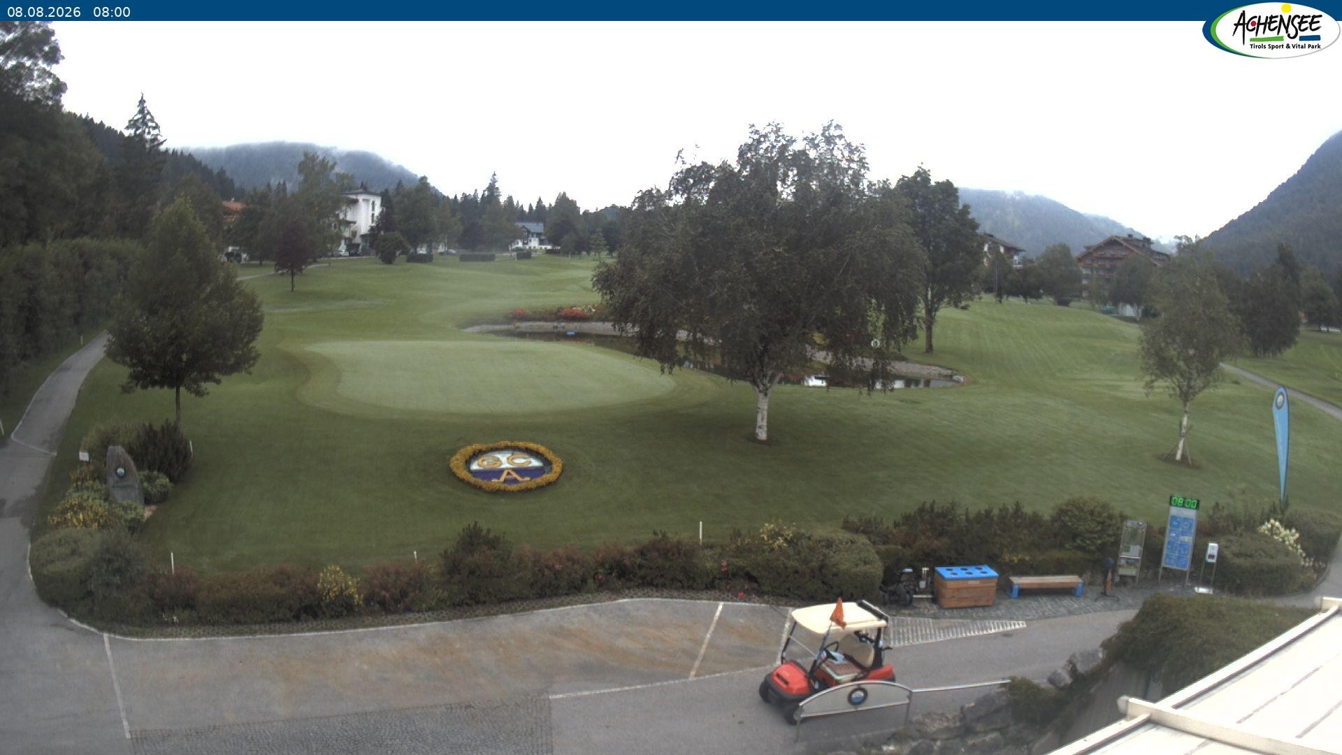 Archiv Foto Webcam Pertisau am Achensee - Golfclub