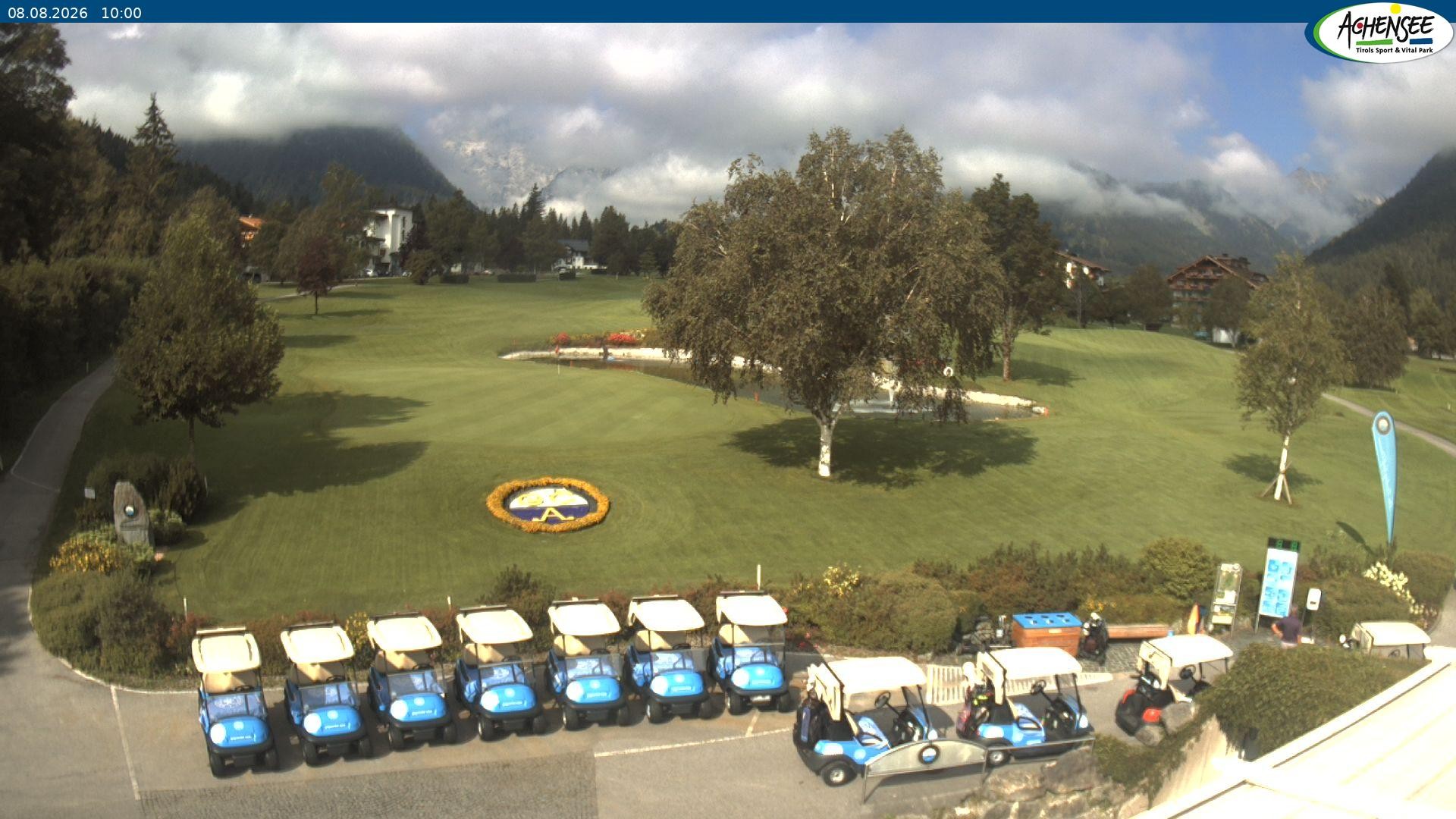 Archiv Foto Webcam Pertisau am Achensee - Golfclub