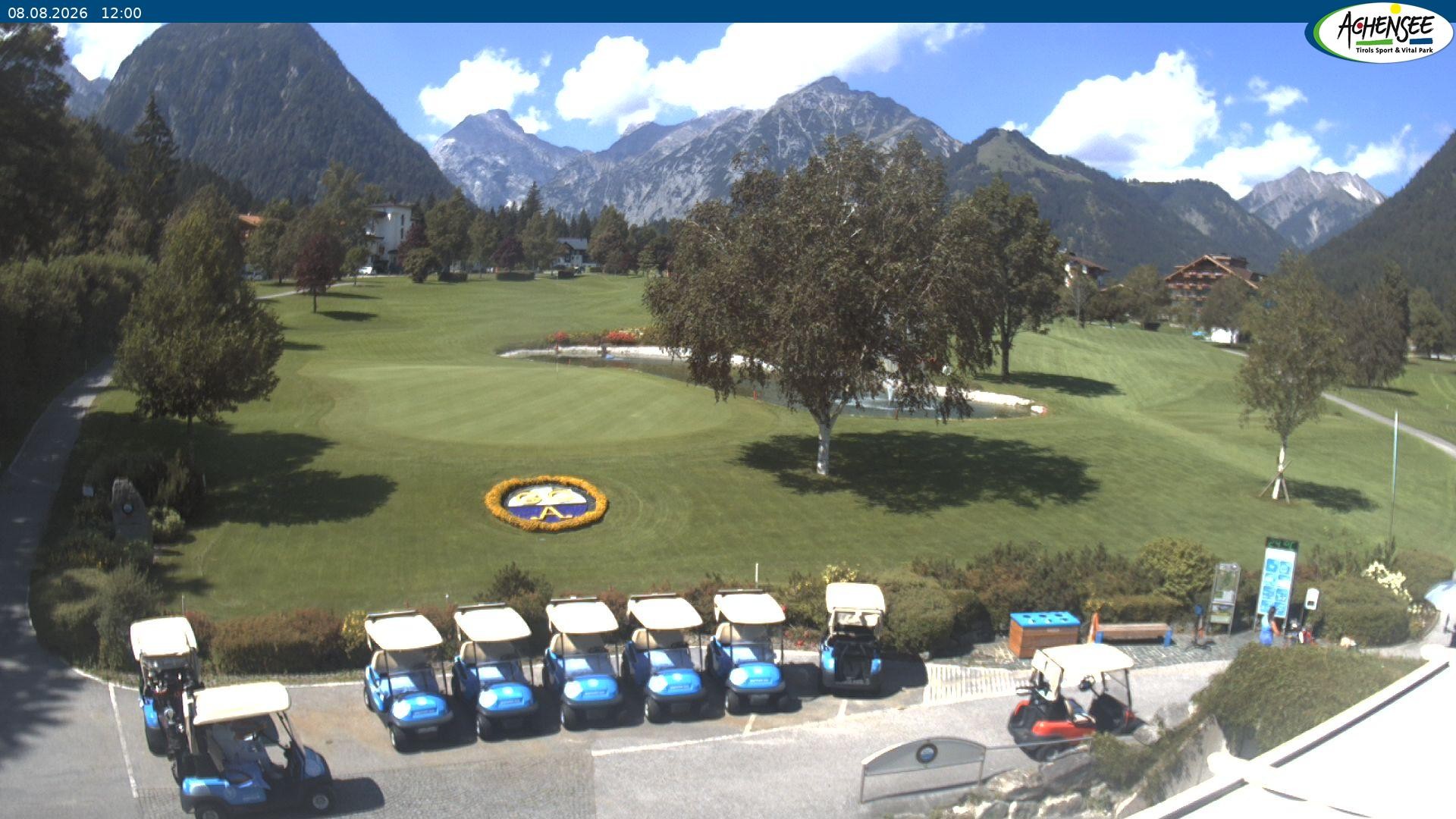 Archiv Foto Webcam Pertisau am Achensee - Golfclub