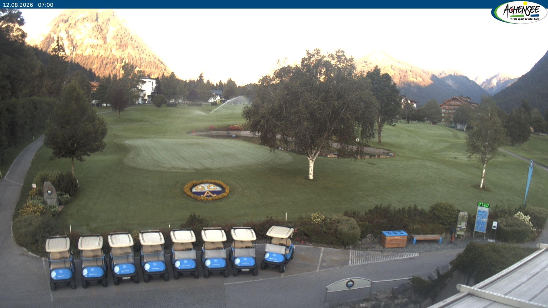 Archiv Foto Webcam Pertisau am Achensee - Golfclub