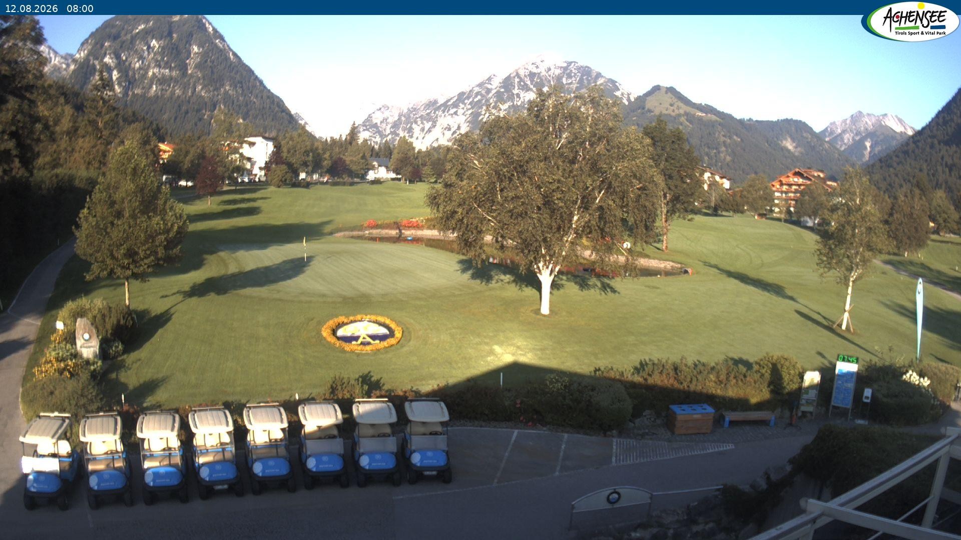 Archiv Foto Webcam Pertisau am Achensee - Golfclub