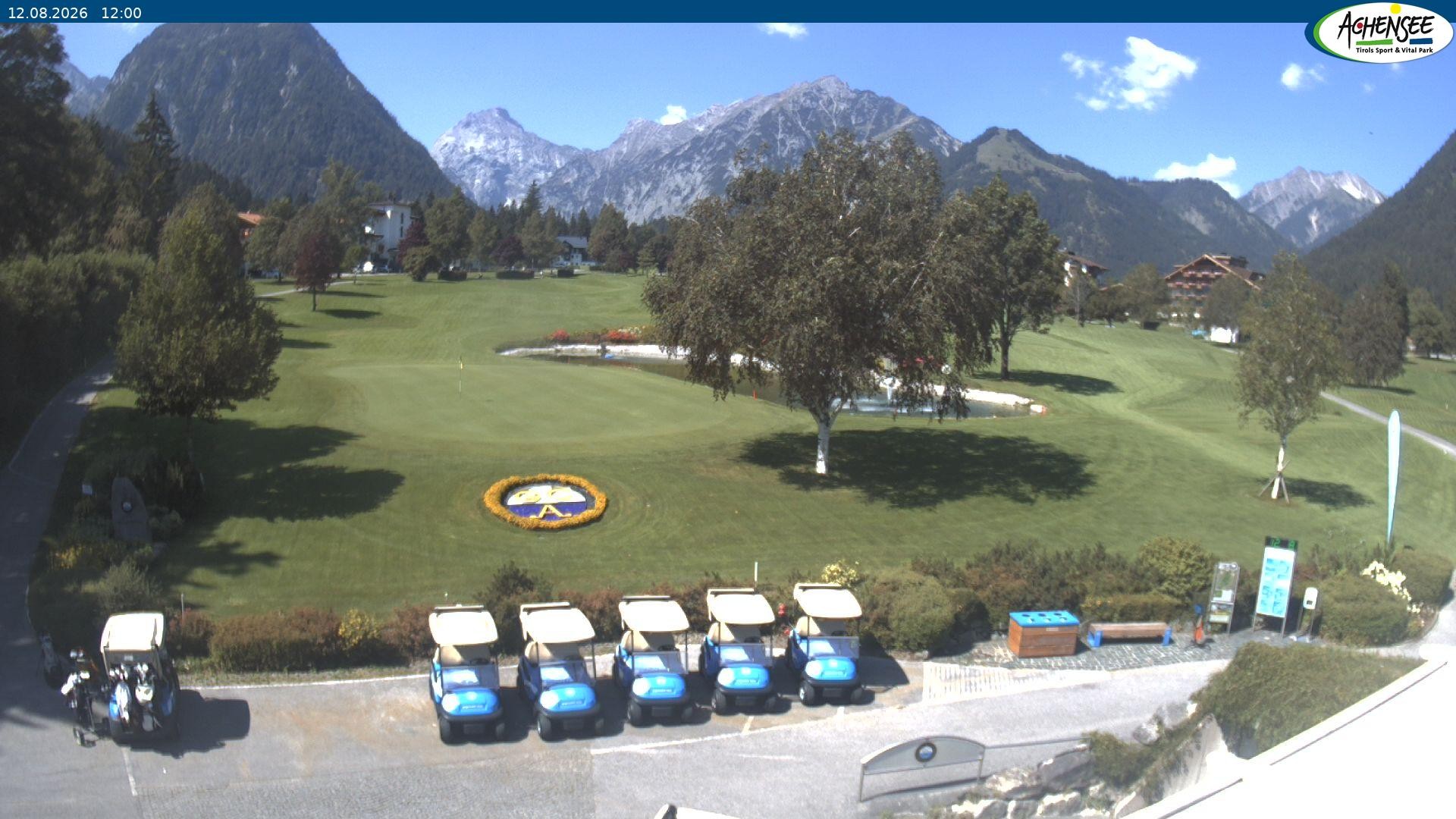 Archiv Foto Webcam Pertisau am Achensee - Golfclub