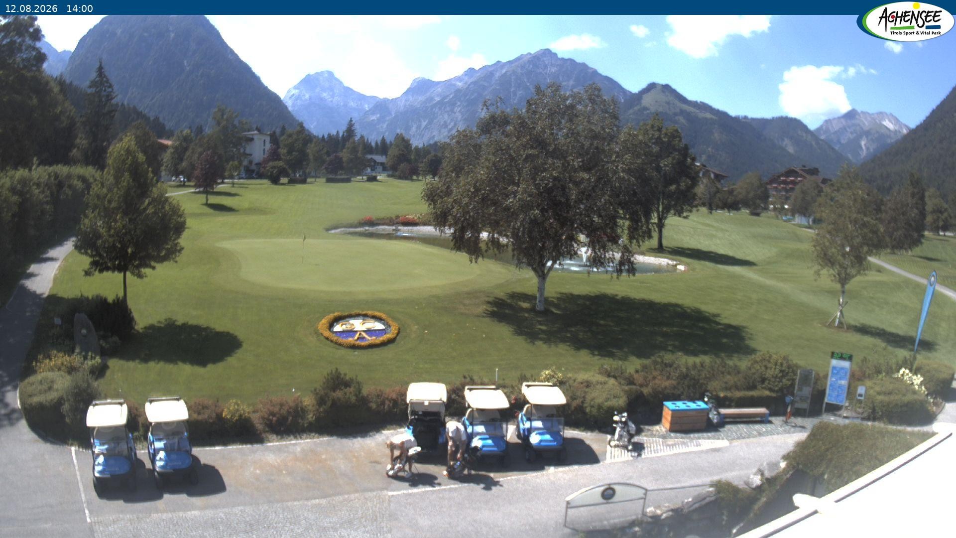 Archiv Foto Webcam Pertisau am Achensee - Golfclub