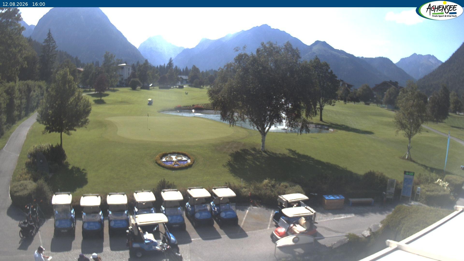Archiv Foto Webcam Pertisau am Achensee - Golfclub