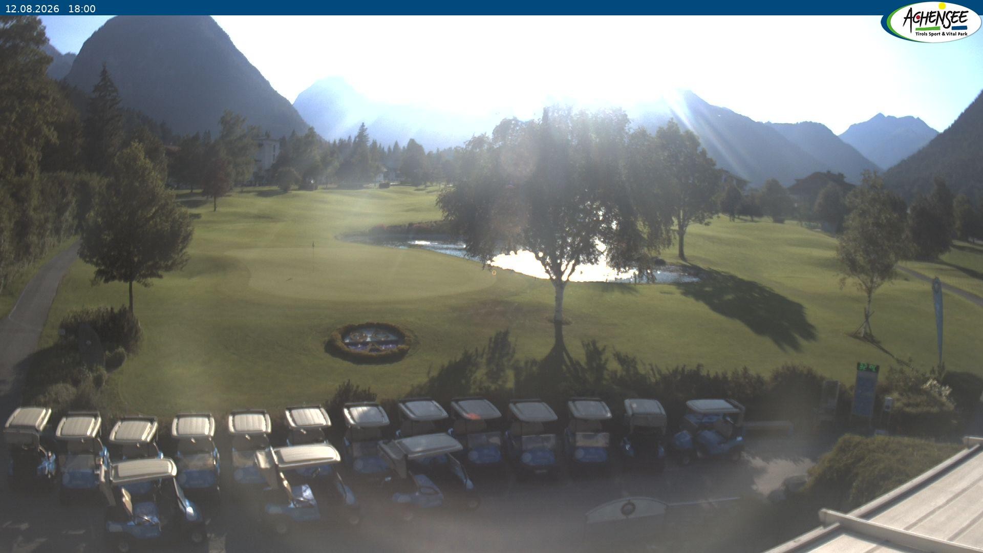 Archived image Webcam Pertisau, golfclub