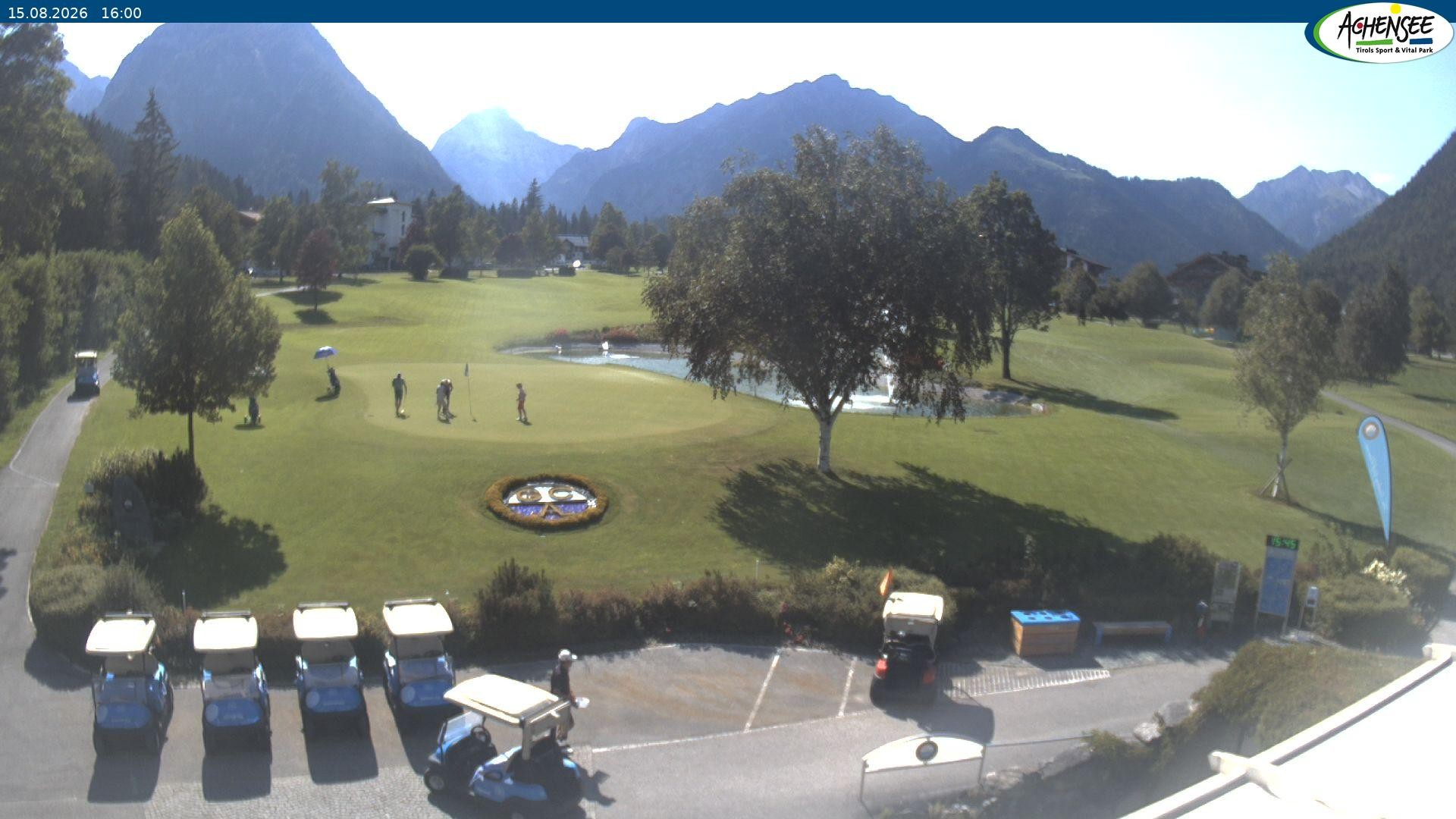 Archiv Foto Webcam Pertisau am Achensee - Golfclub