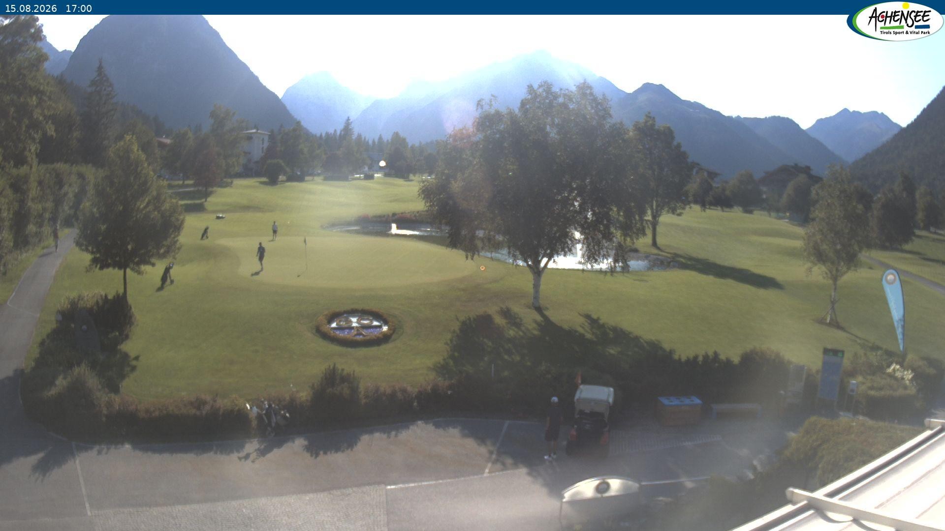 Archiv Foto Webcam Pertisau am Achensee - Golfclub