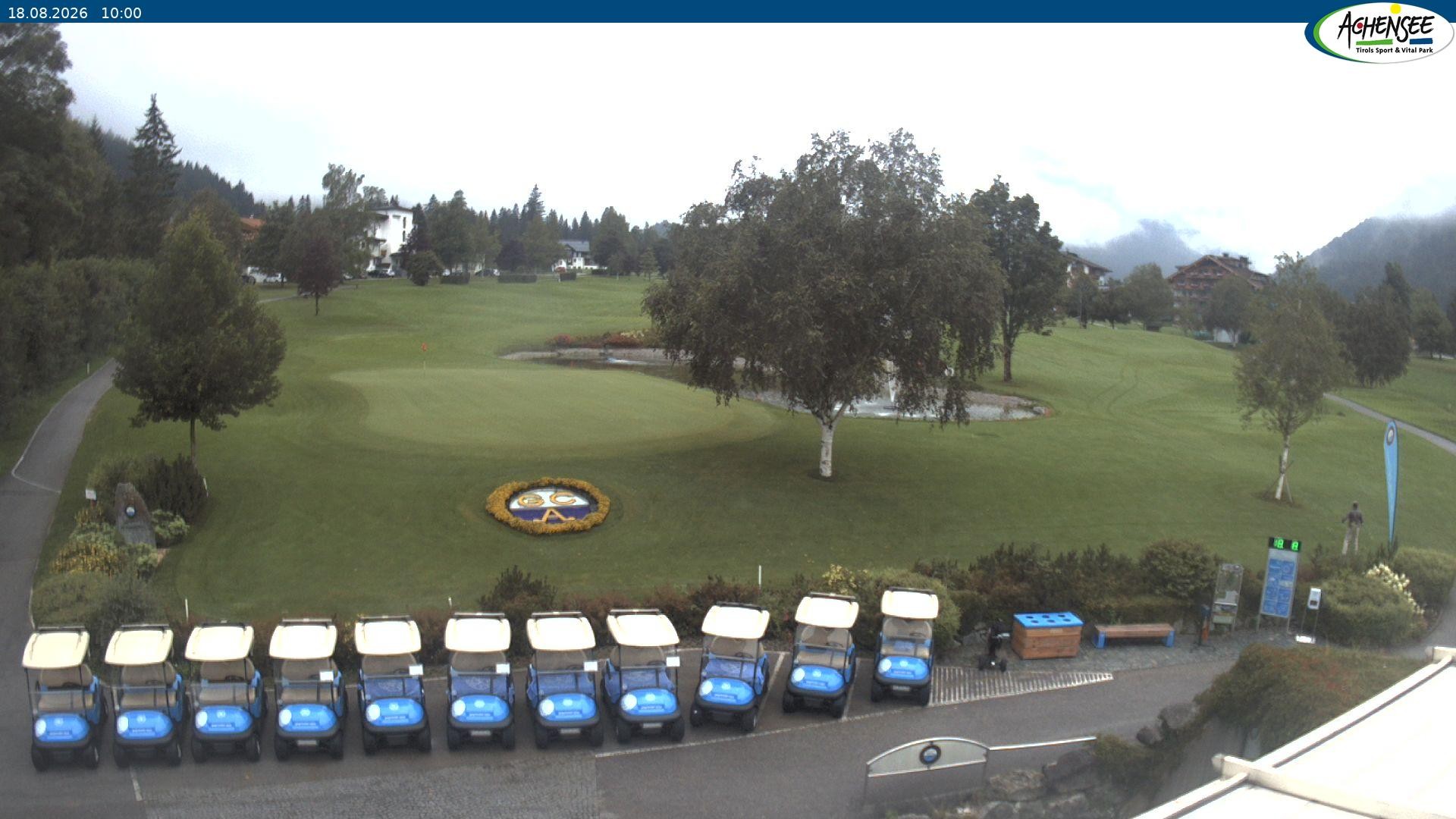 Archiv Foto Webcam Pertisau am Achensee - Golfclub