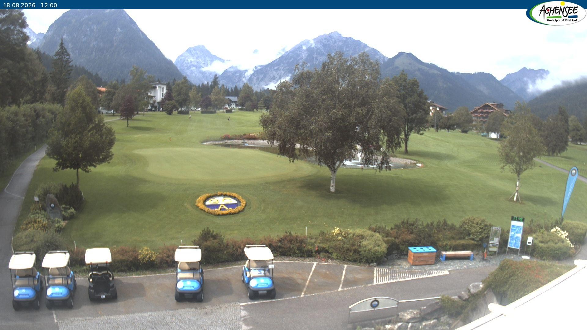 Archiv Foto Webcam Pertisau am Achensee - Golfclub