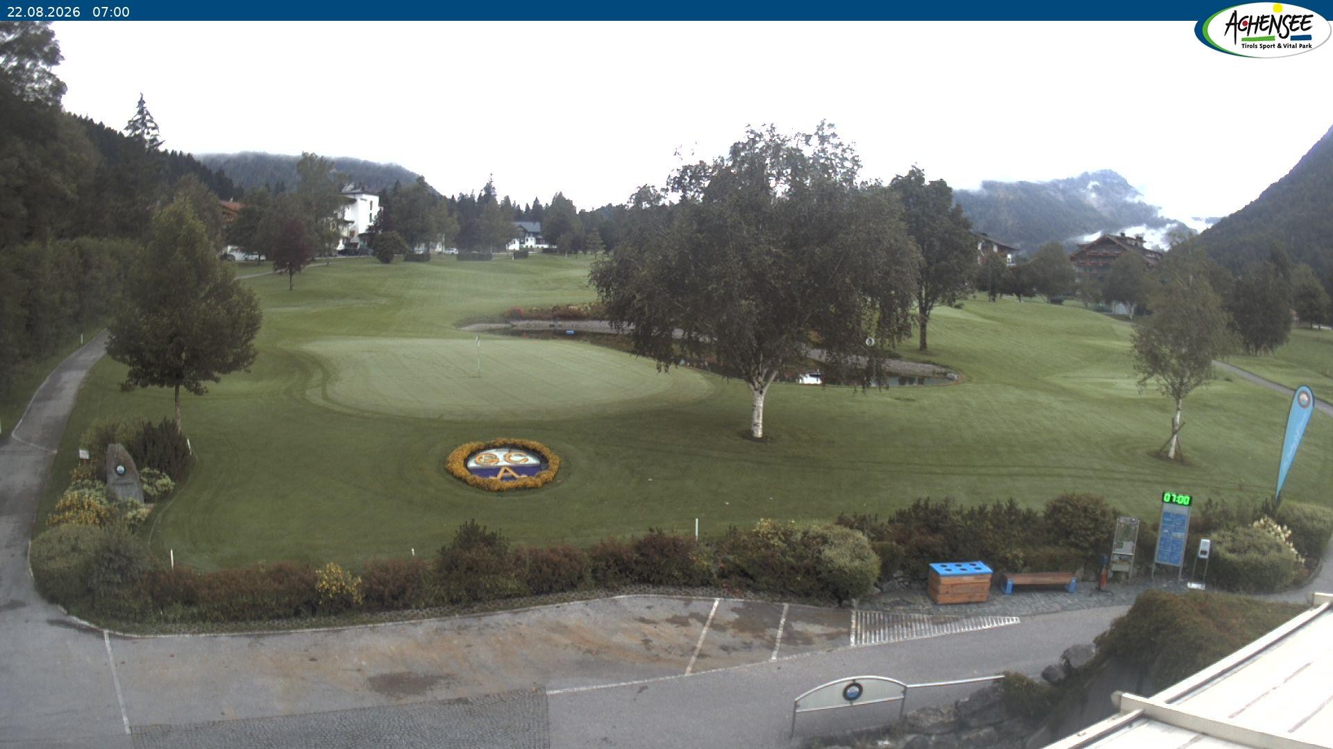 Archiv Foto Webcam Pertisau am Achensee - Golfclub