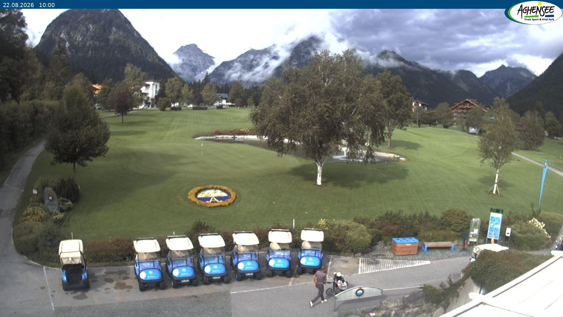 Archiv Foto Webcam Pertisau am Achensee - Golfclub
