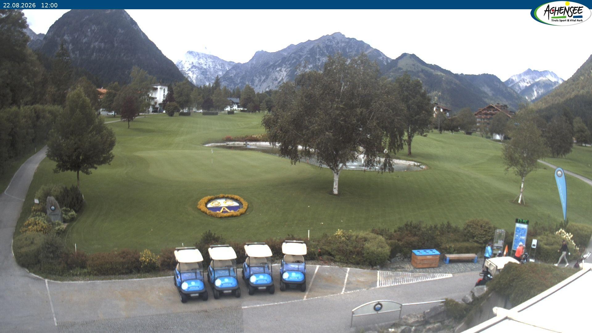 Archiv Foto Webcam Pertisau am Achensee - Golfclub