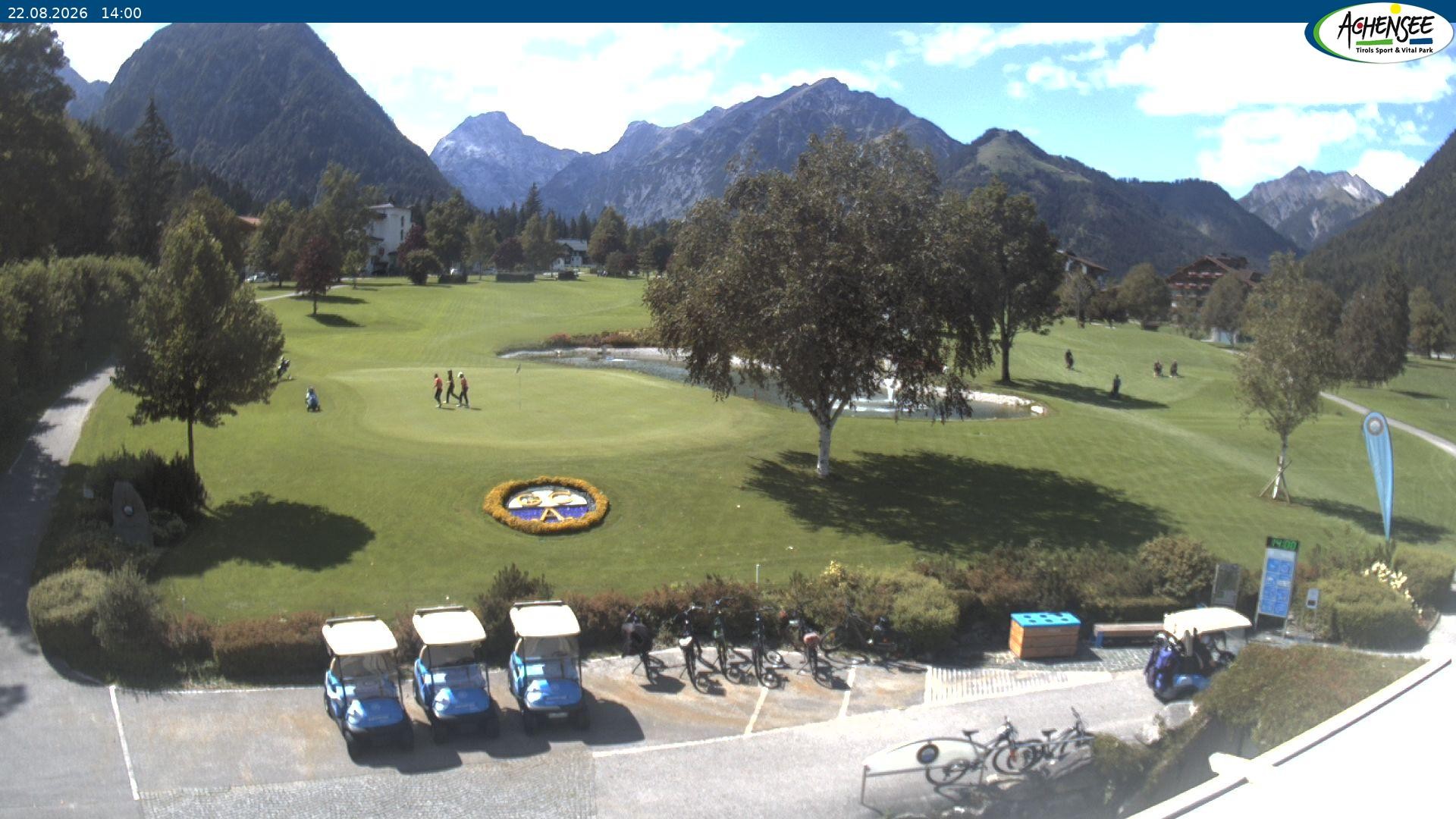 Archiv Foto Webcam Pertisau am Achensee - Golfclub