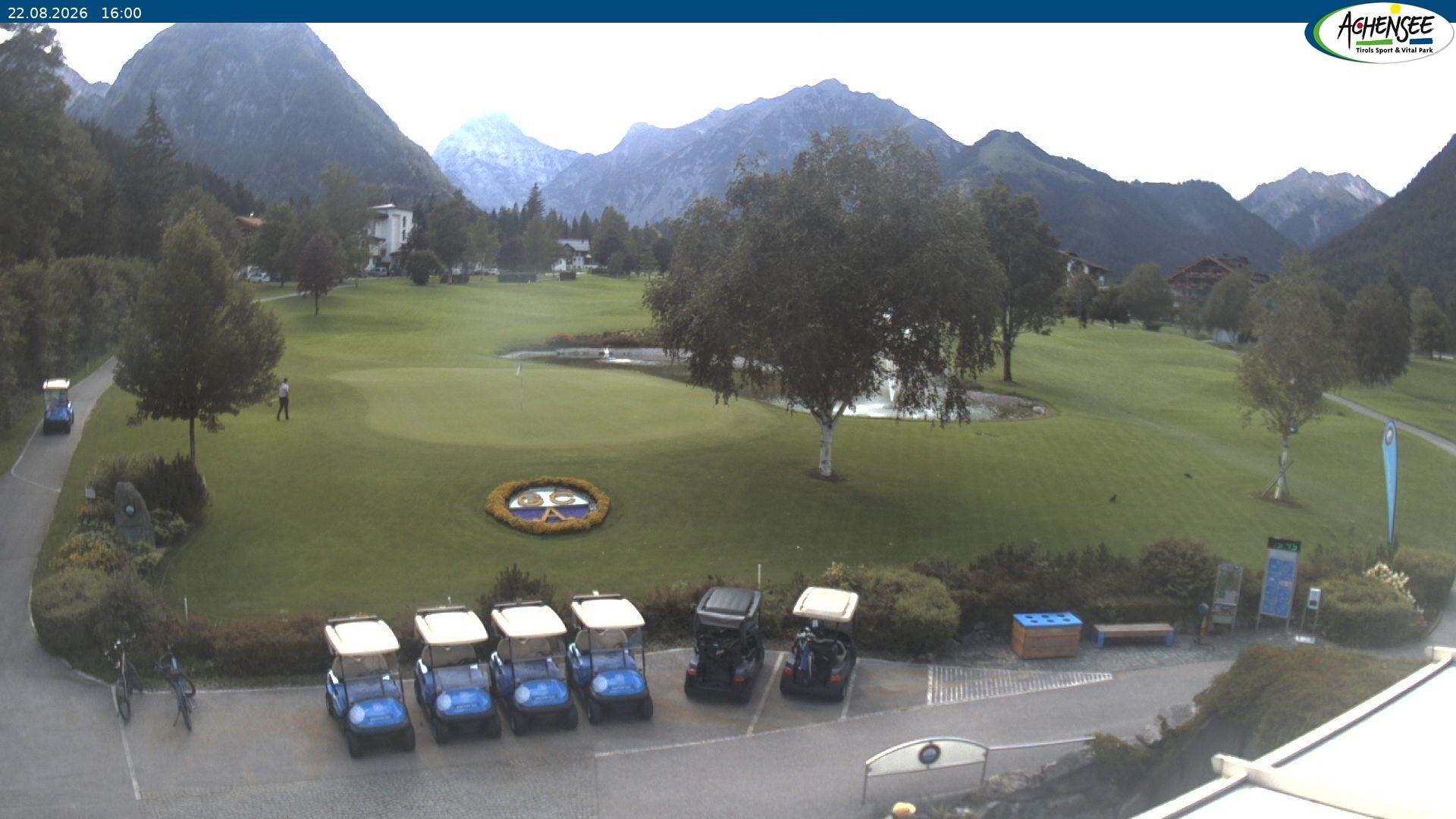 Archiv Foto Webcam Pertisau am Achensee - Golfclub