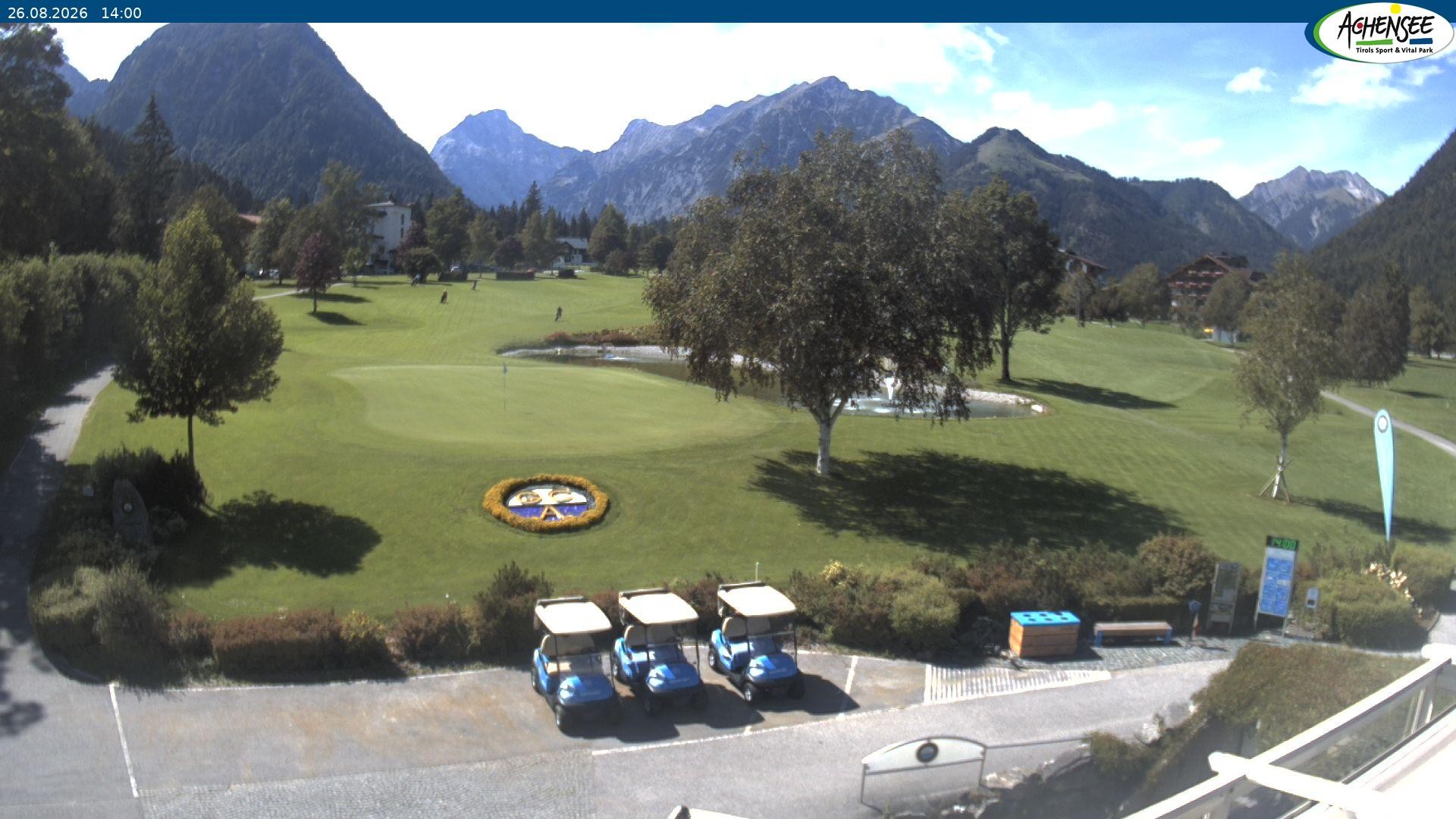 Archived image Webcam Pertisau, golfclub
