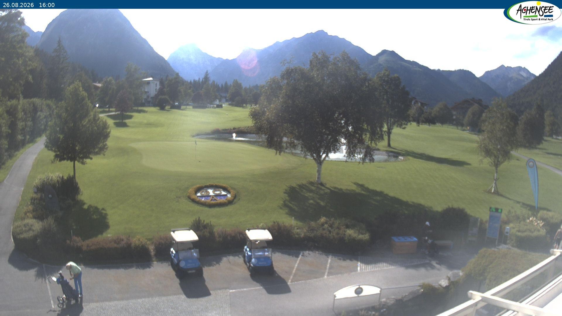 Archived image Webcam Pertisau, golfclub