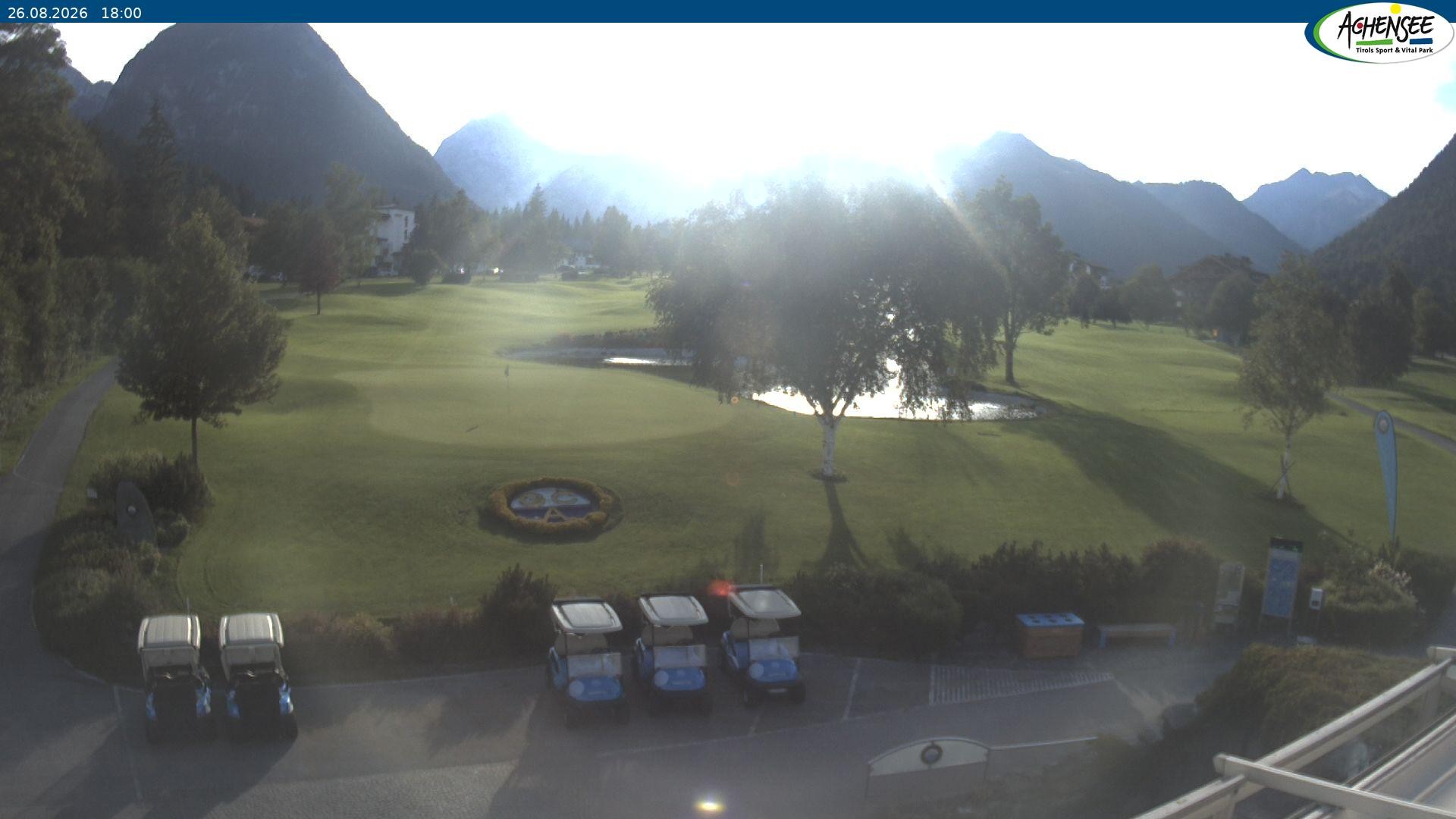 Archived image Webcam Pertisau, golfclub