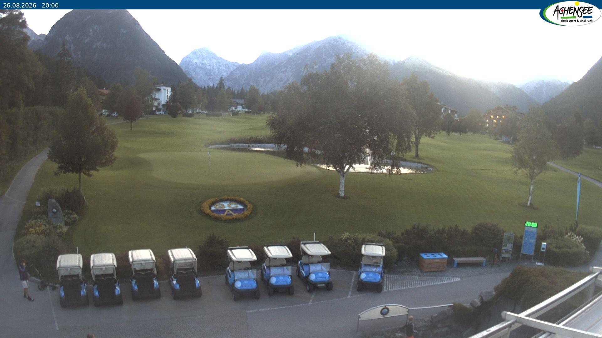 Archived image Webcam Pertisau, golfclub