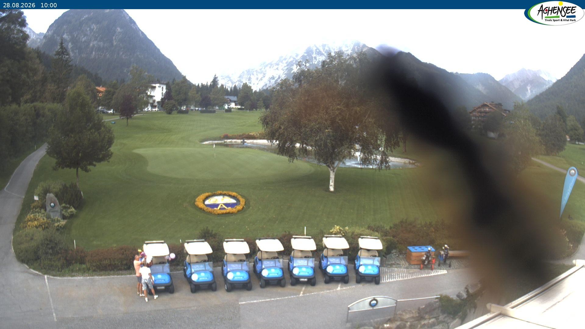 Archiv Foto Webcam Pertisau am Achensee - Golfclub