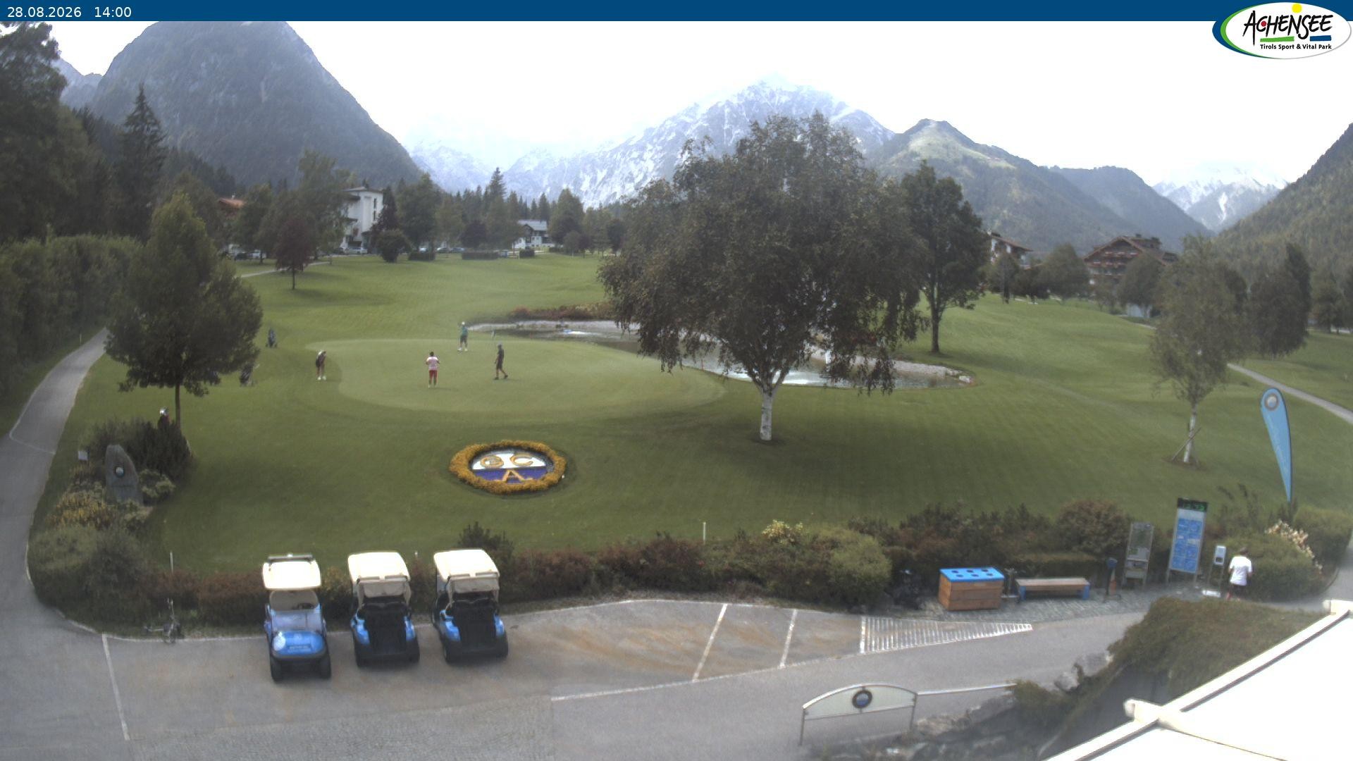 Archiv Foto Webcam Pertisau am Achensee - Golfclub