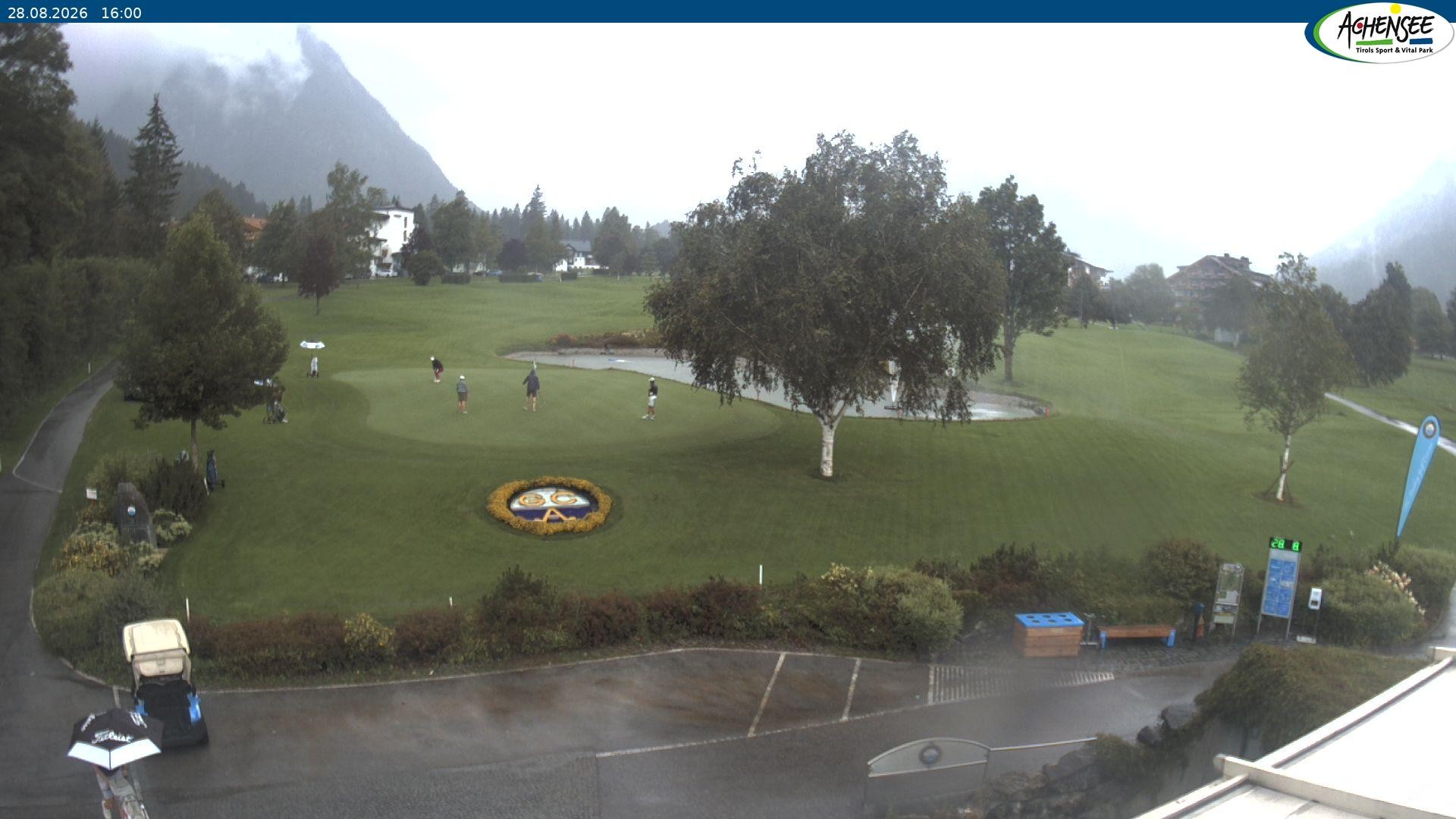 Archiv Foto Webcam Pertisau am Achensee - Golfclub