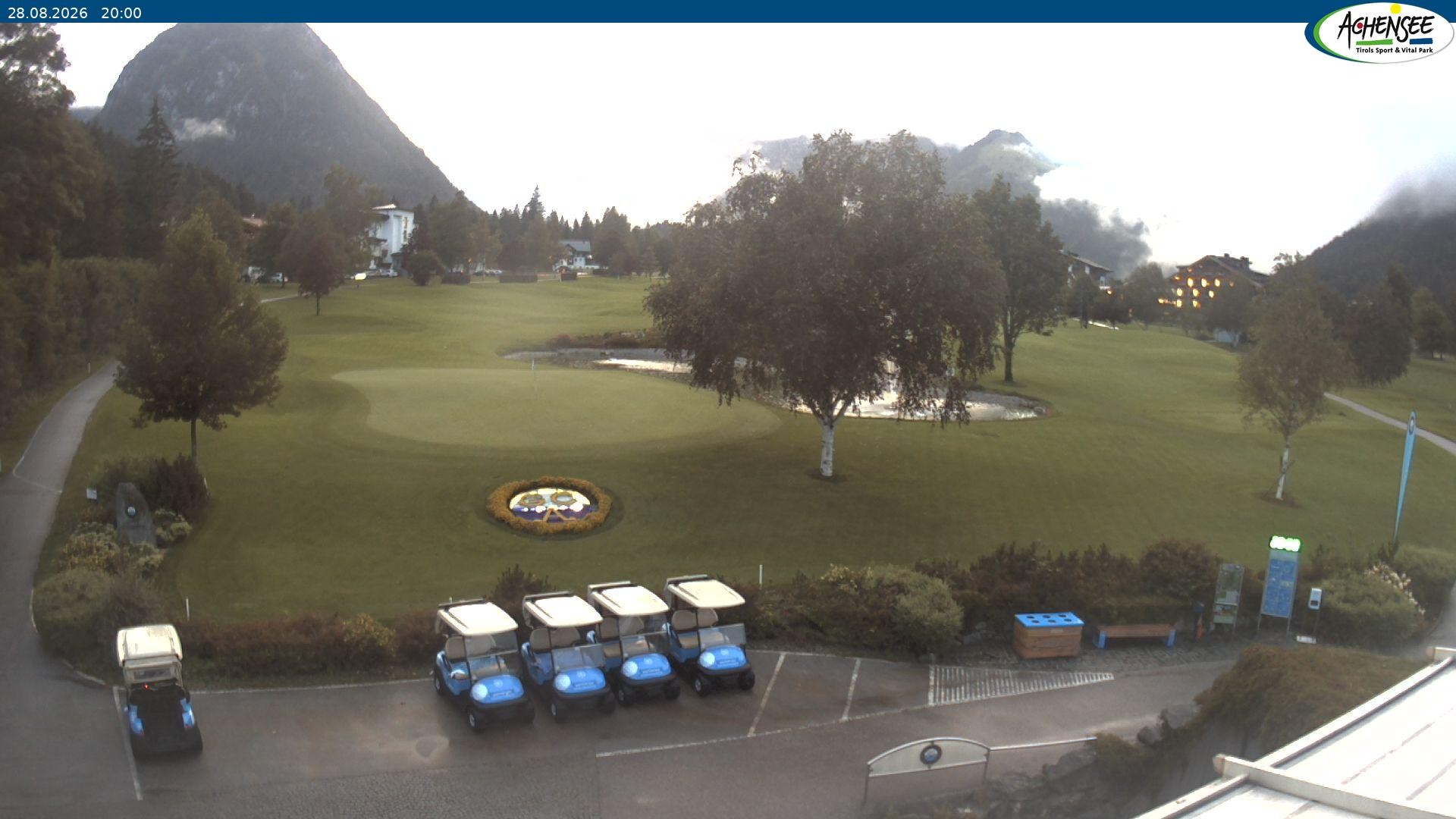 Archiv Foto Webcam Pertisau am Achensee - Golfclub