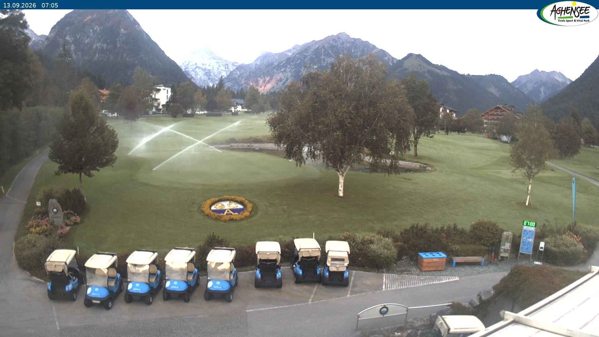 Archiv Foto Webcam Pertisau am Achensee - Golfclub