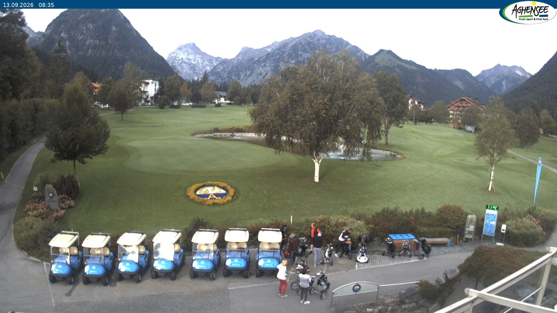 Archiv Foto Webcam Pertisau am Achensee - Golfclub