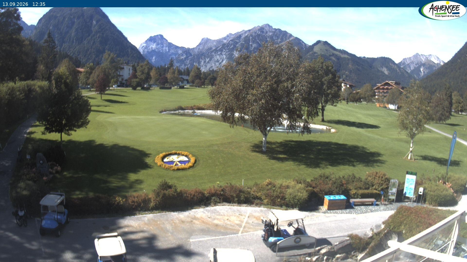 Archiv Foto Webcam Pertisau am Achensee - Golfclub
