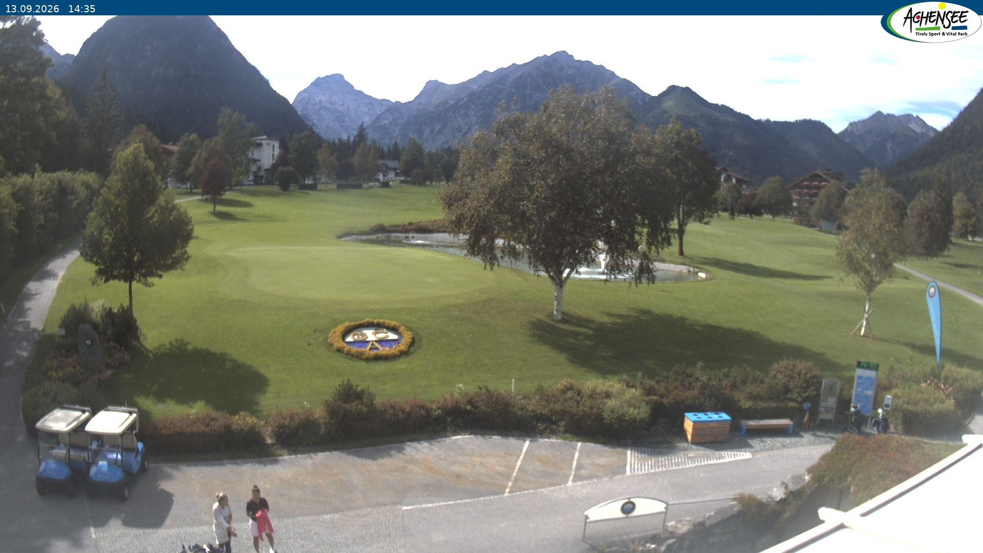 Archiv Foto Webcam Pertisau am Achensee - Golfclub