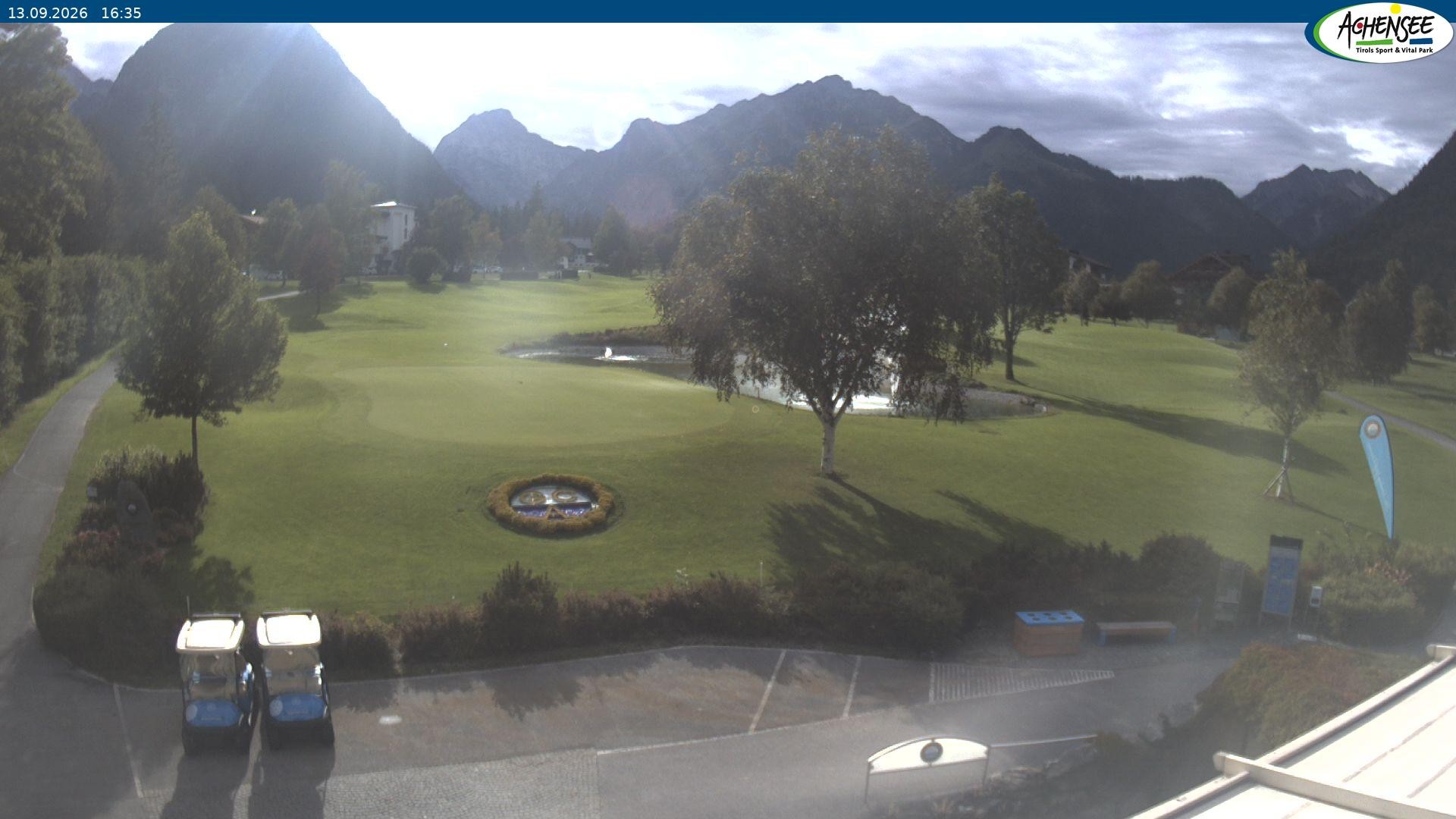 Archiv Foto Webcam Pertisau am Achensee - Golfclub