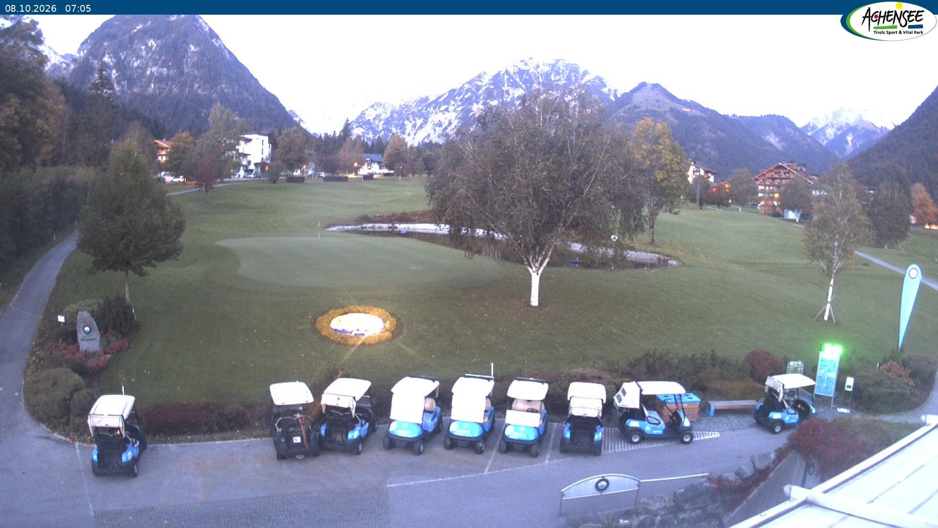 Archiv Foto Webcam Pertisau am Achensee - Golfclub