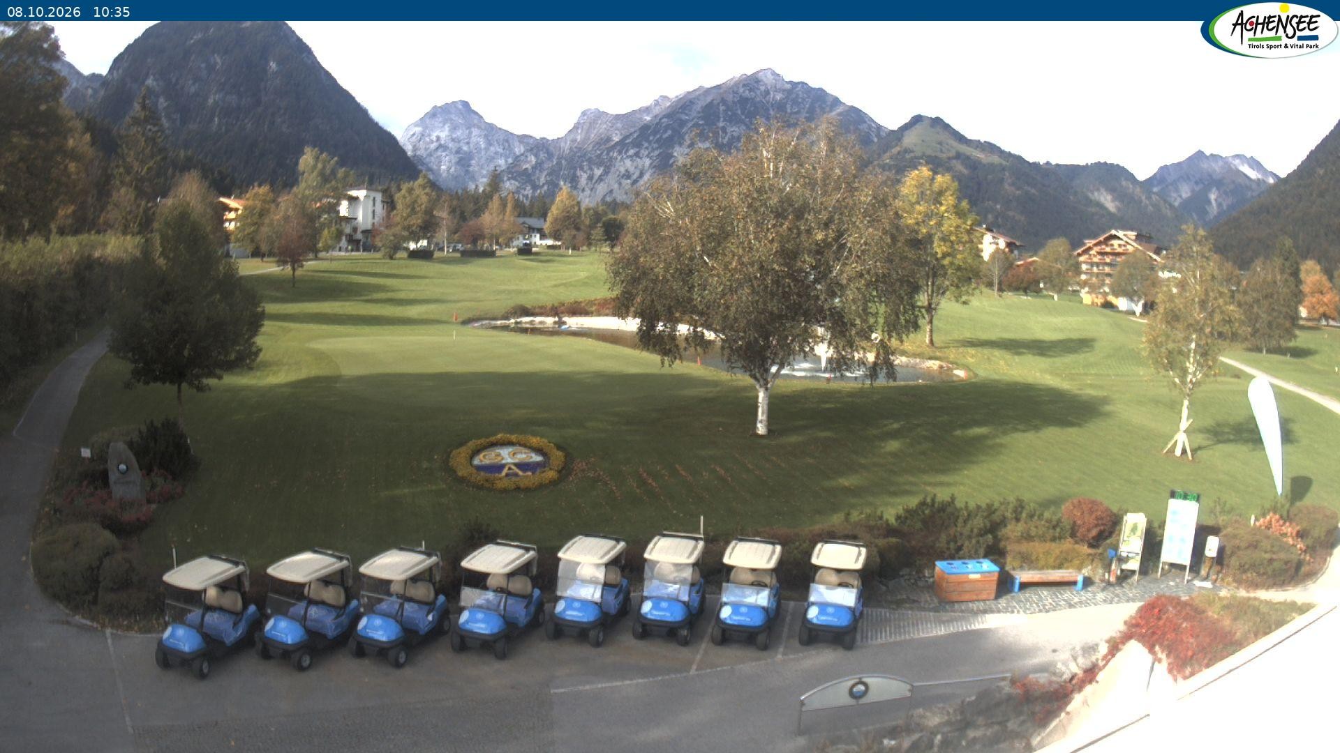 Archiv Foto Webcam Pertisau am Achensee - Golfclub