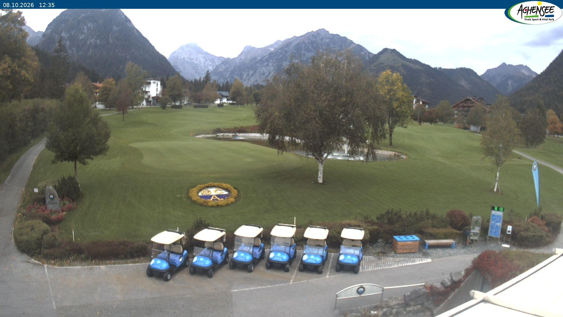 Archiv Foto Webcam Pertisau am Achensee - Golfclub