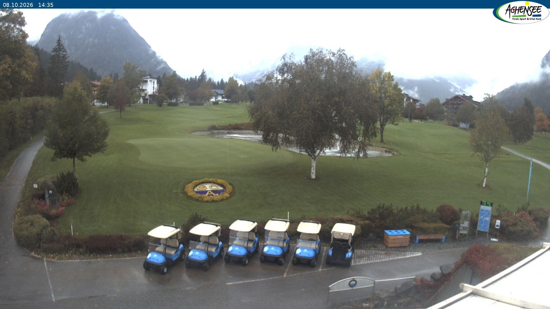 Archiv Foto Webcam Pertisau am Achensee - Golfclub