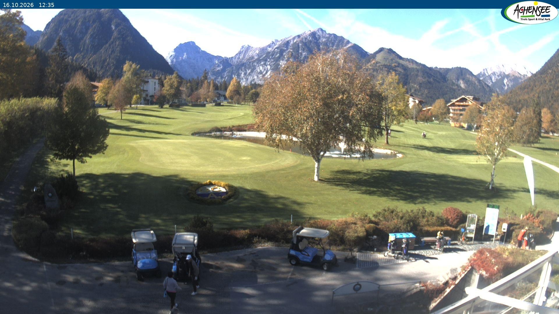 Archiv Foto Webcam Pertisau am Achensee - Golfclub