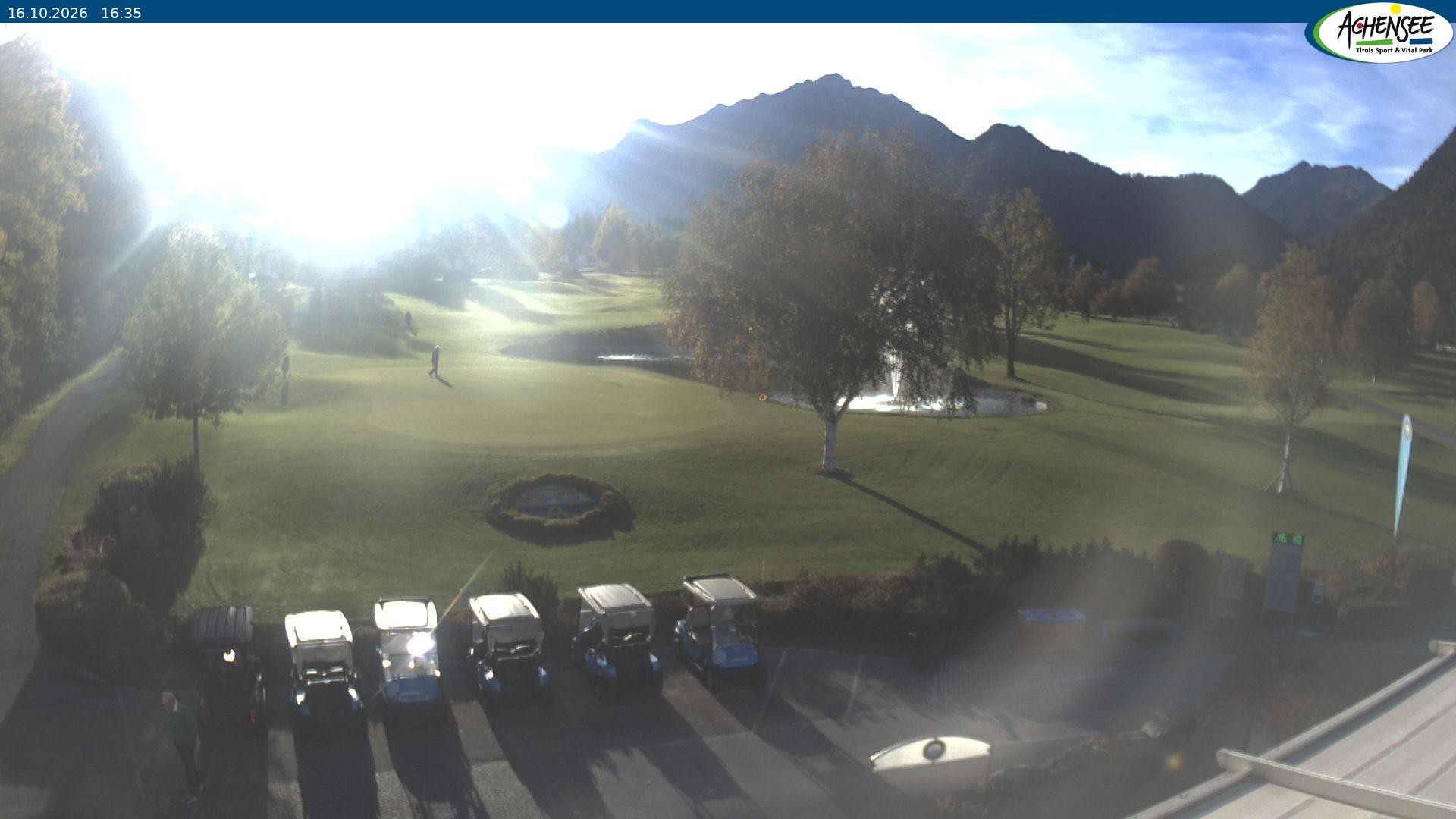 Archiv Foto Webcam Pertisau am Achensee - Golfclub