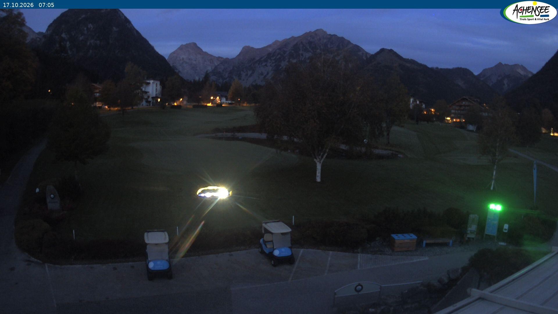 Archiv Foto Webcam Pertisau am Achensee - Golfclub