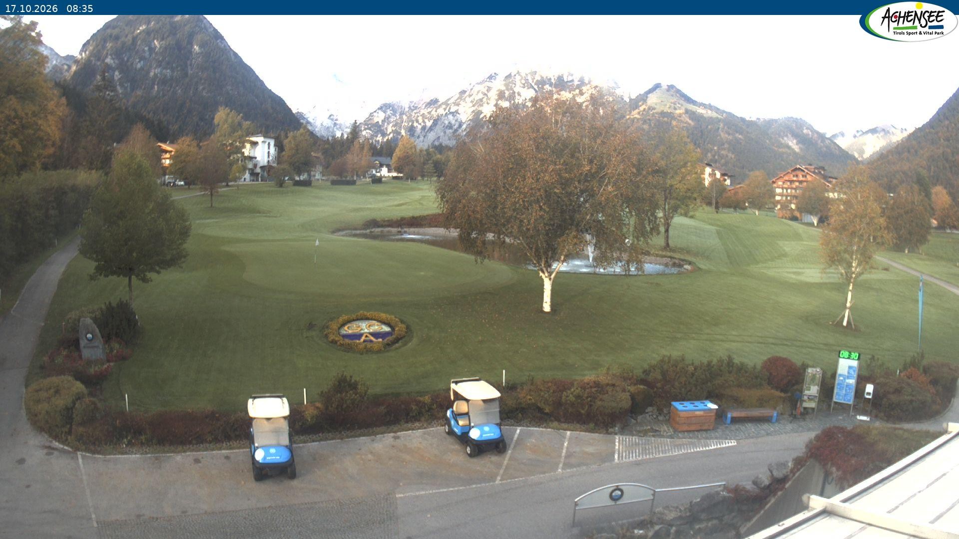 Archiv Foto Webcam Pertisau am Achensee - Golfclub