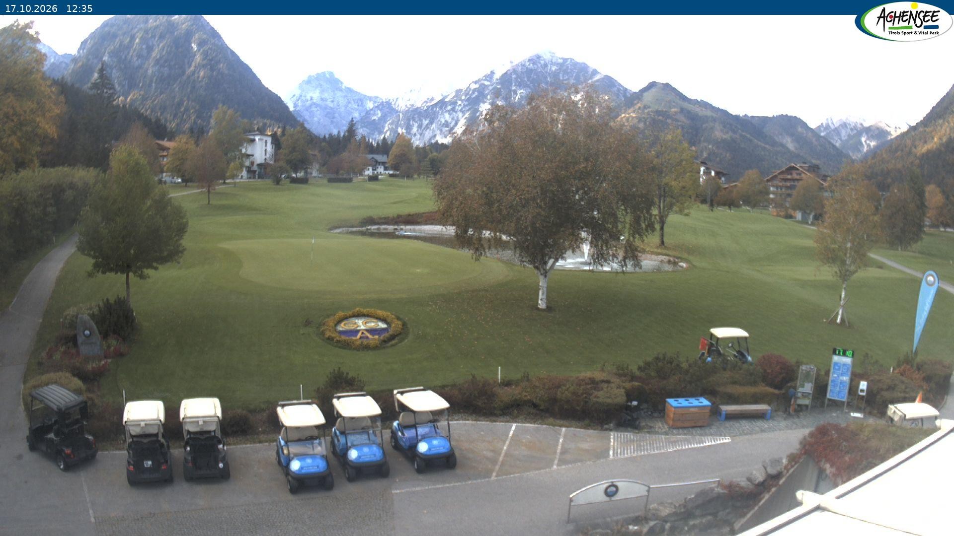Archiv Foto Webcam Pertisau am Achensee - Golfclub