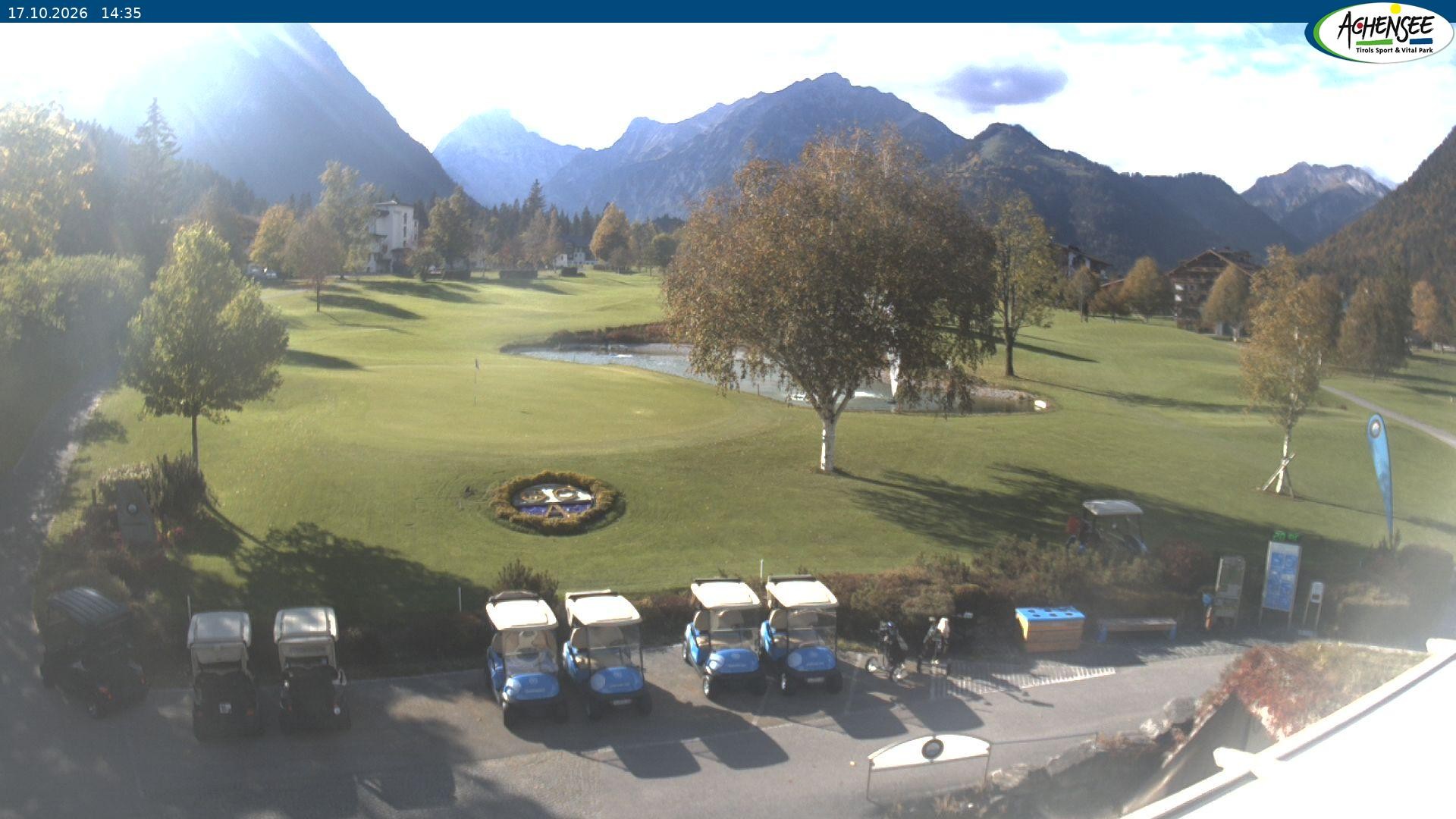 Archiv Foto Webcam Pertisau am Achensee - Golfclub