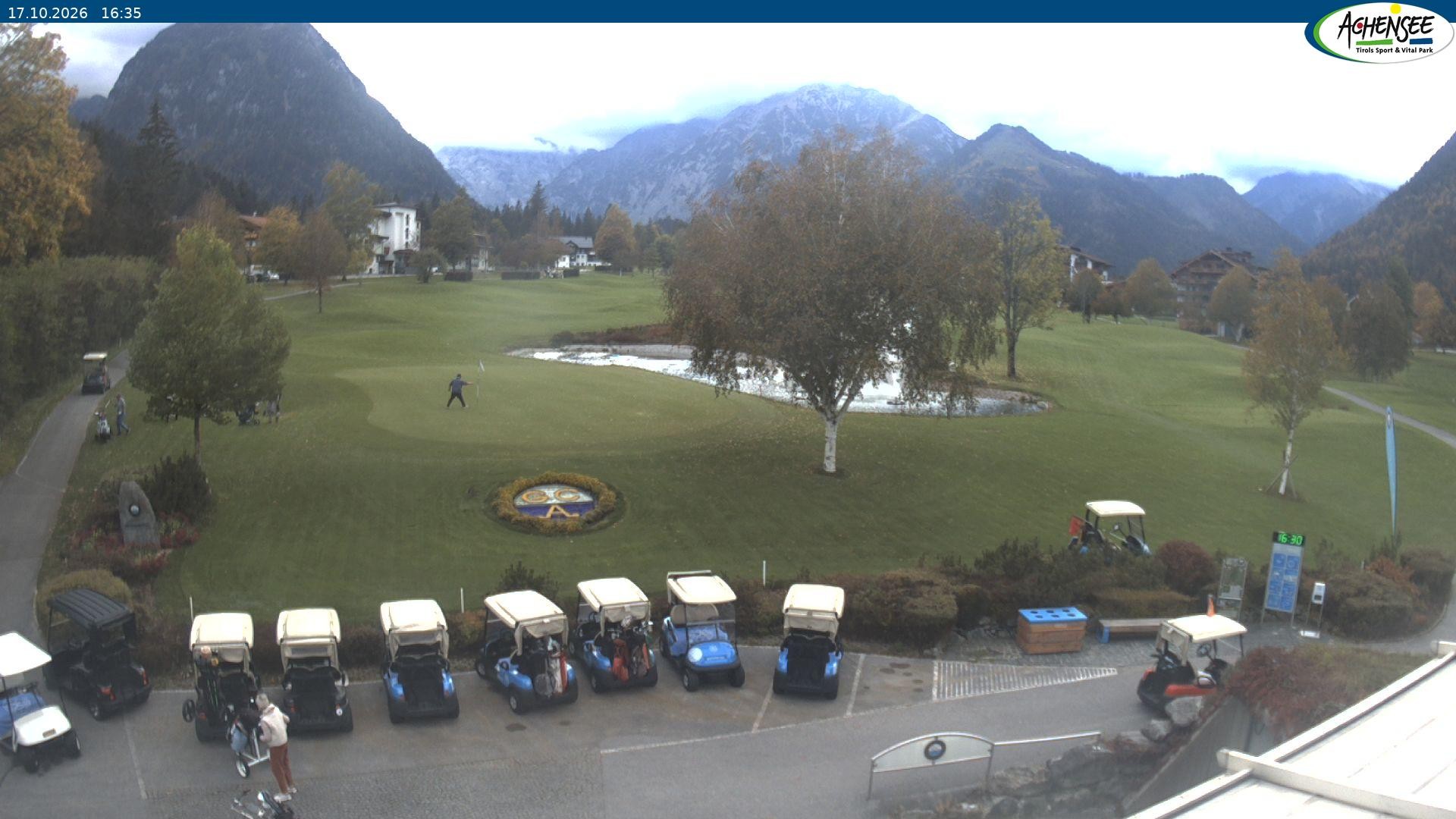 Archiv Foto Webcam Pertisau am Achensee - Golfclub