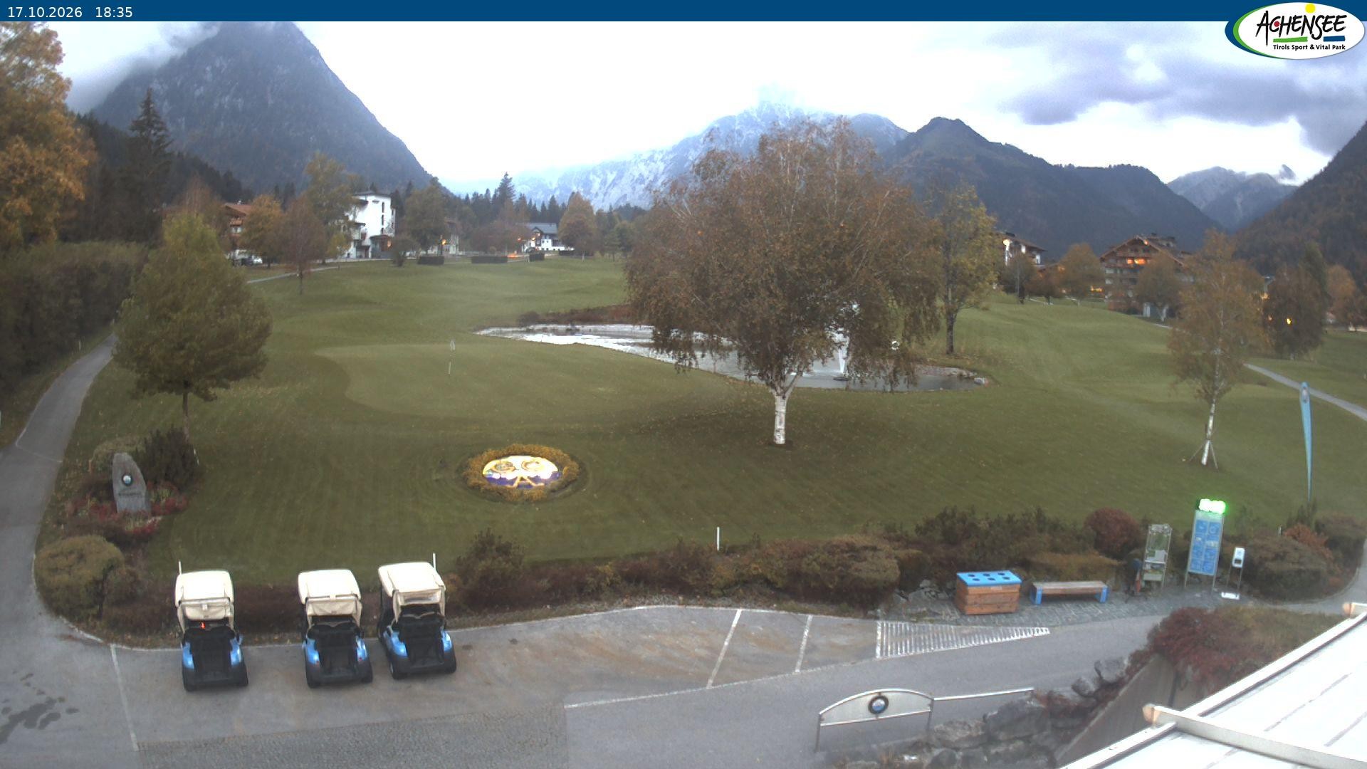 Archiv Foto Webcam Pertisau am Achensee - Golfclub