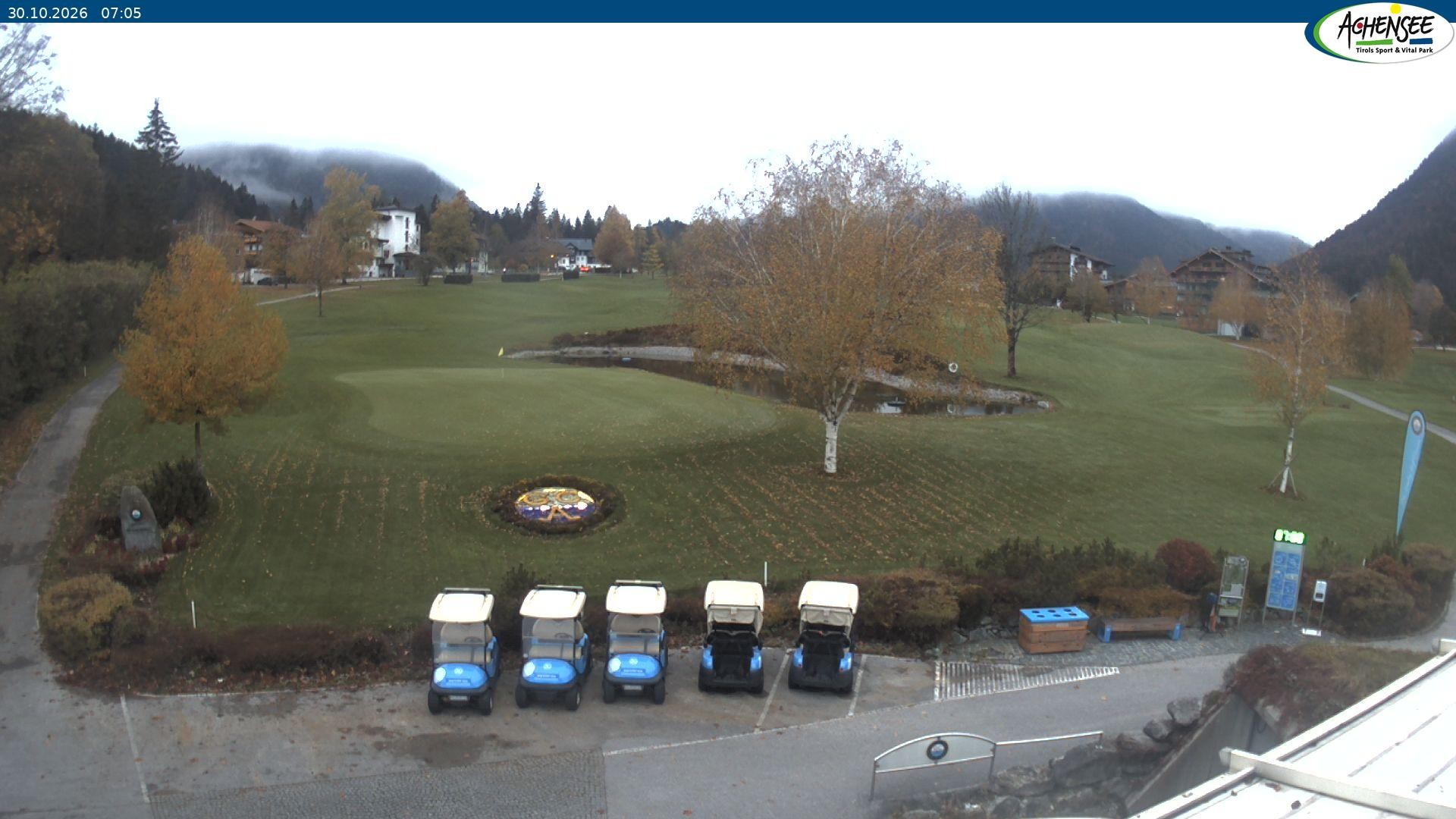 Archiv Foto Webcam Pertisau am Achensee - Golfclub