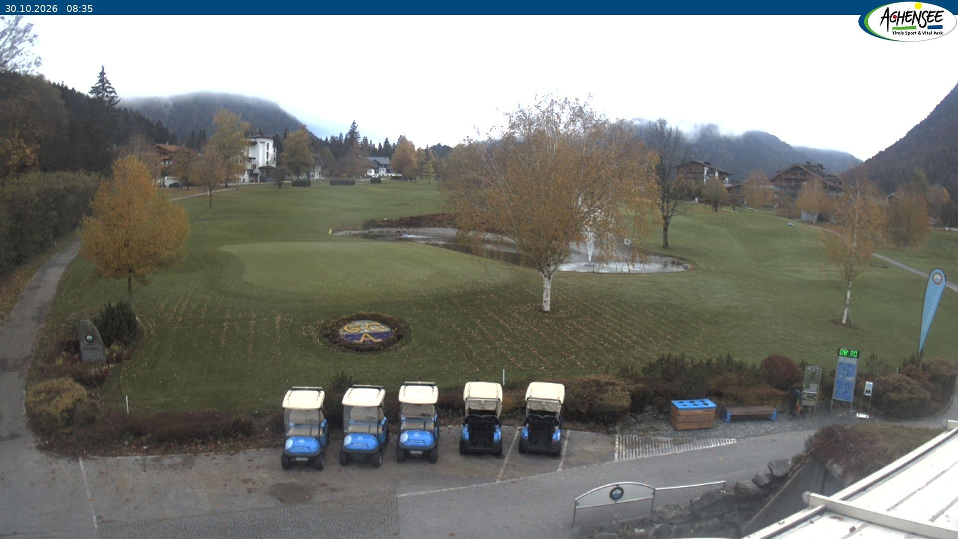 Archiv Foto Webcam Pertisau am Achensee - Golfclub
