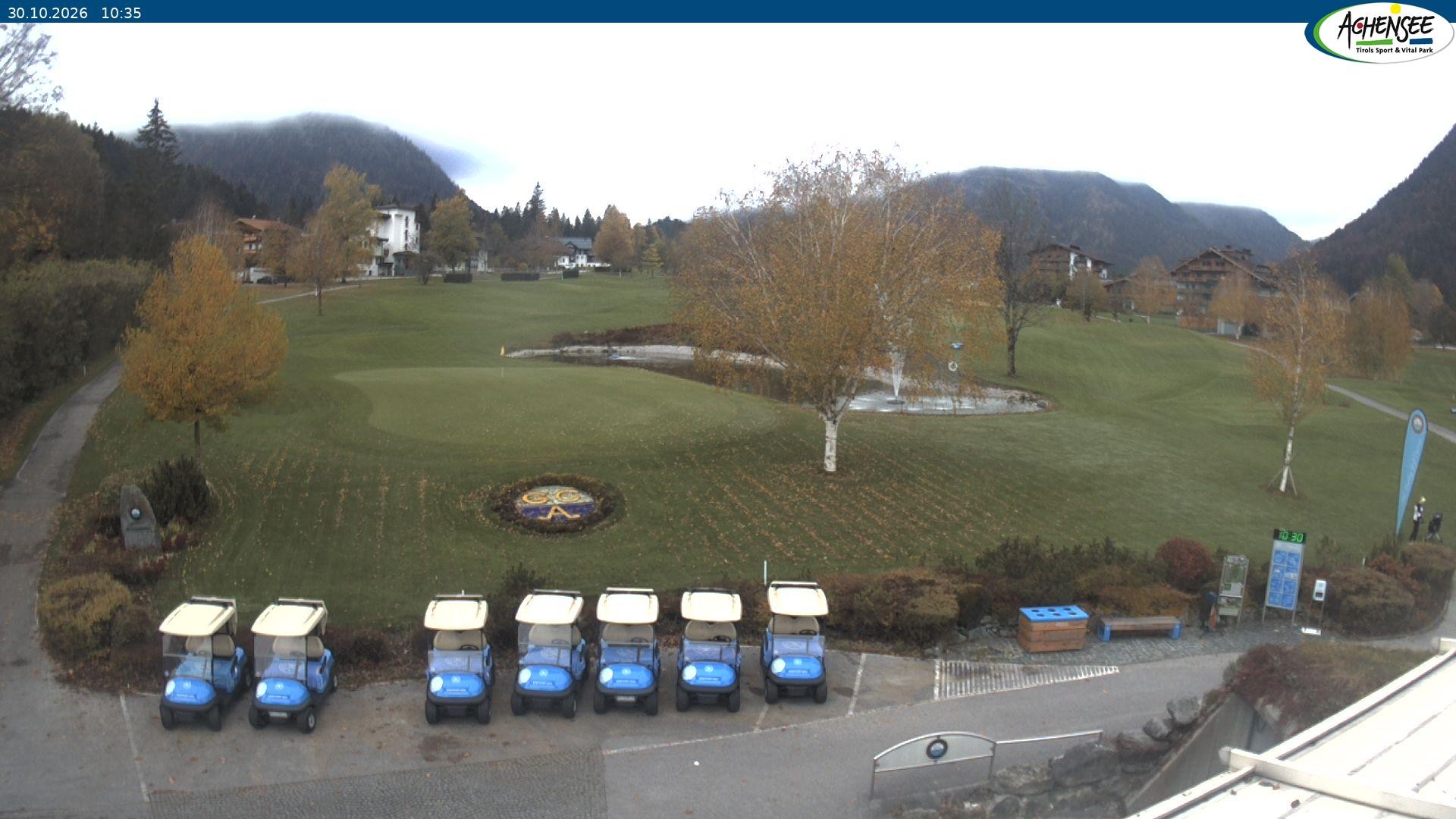 Archiv Foto Webcam Pertisau am Achensee - Golfclub
