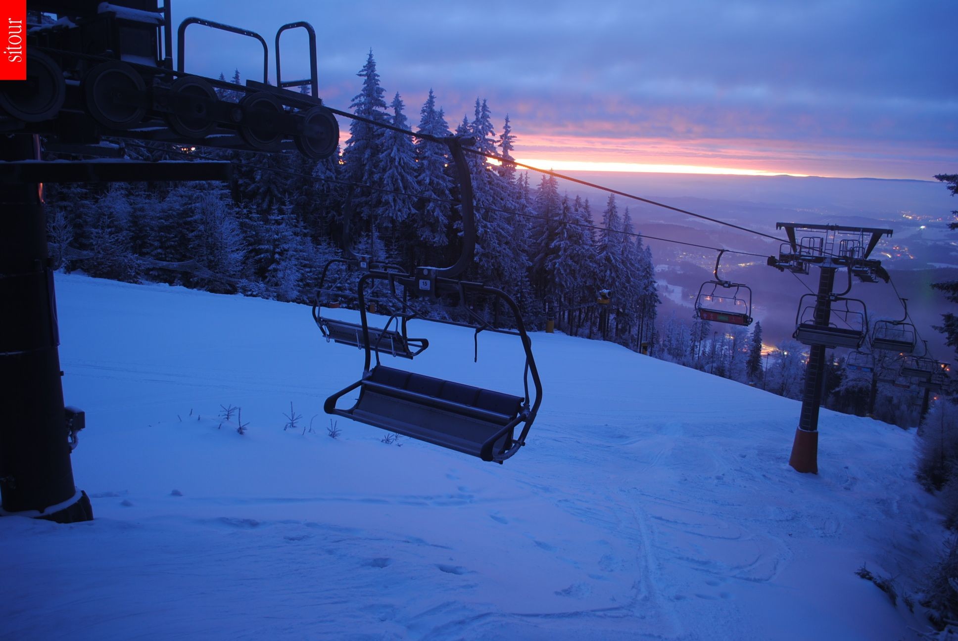 Archiv Foto Webcam Lift B, Černá Hora