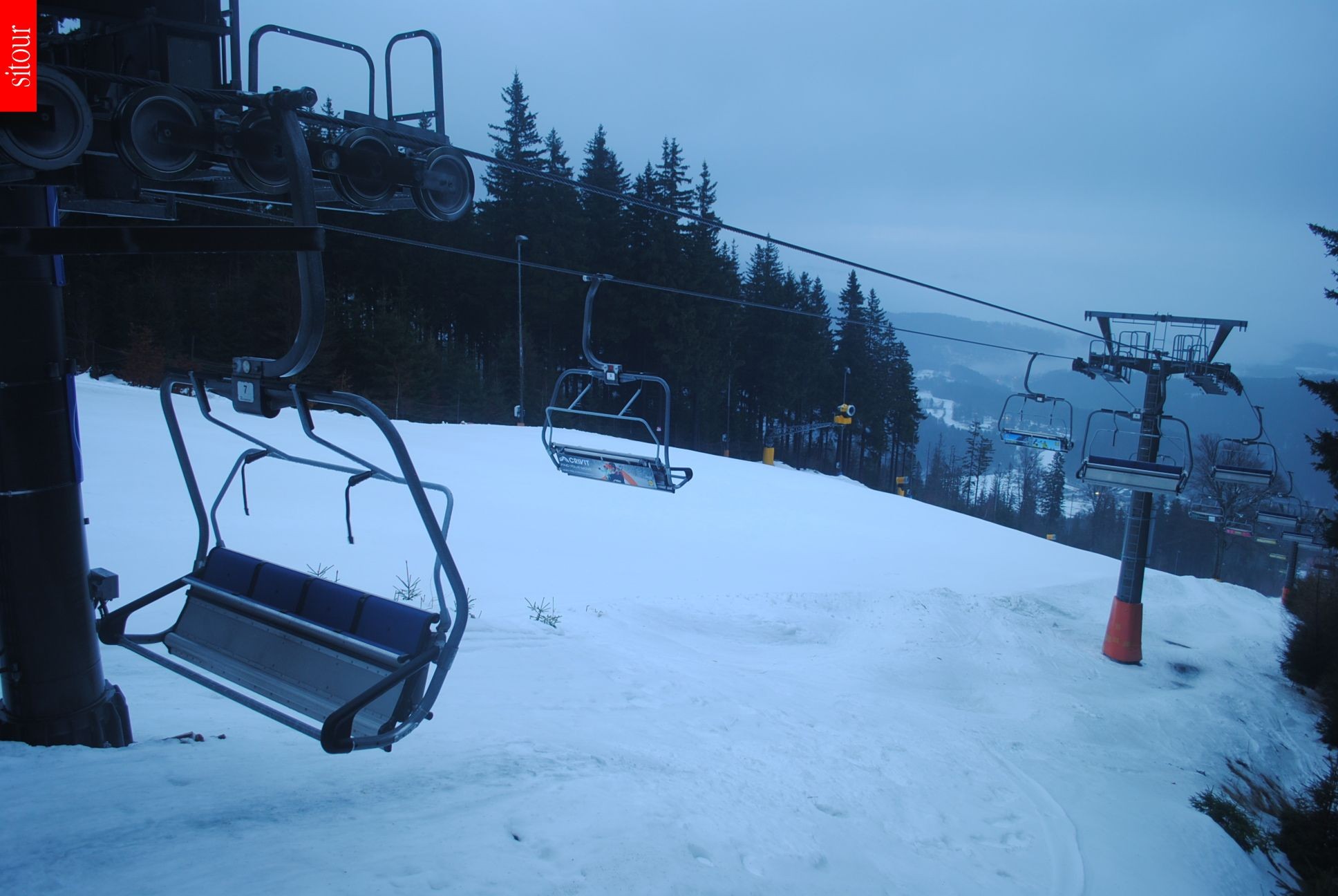 Archived image Webcam Chairlift B, Černá Hora